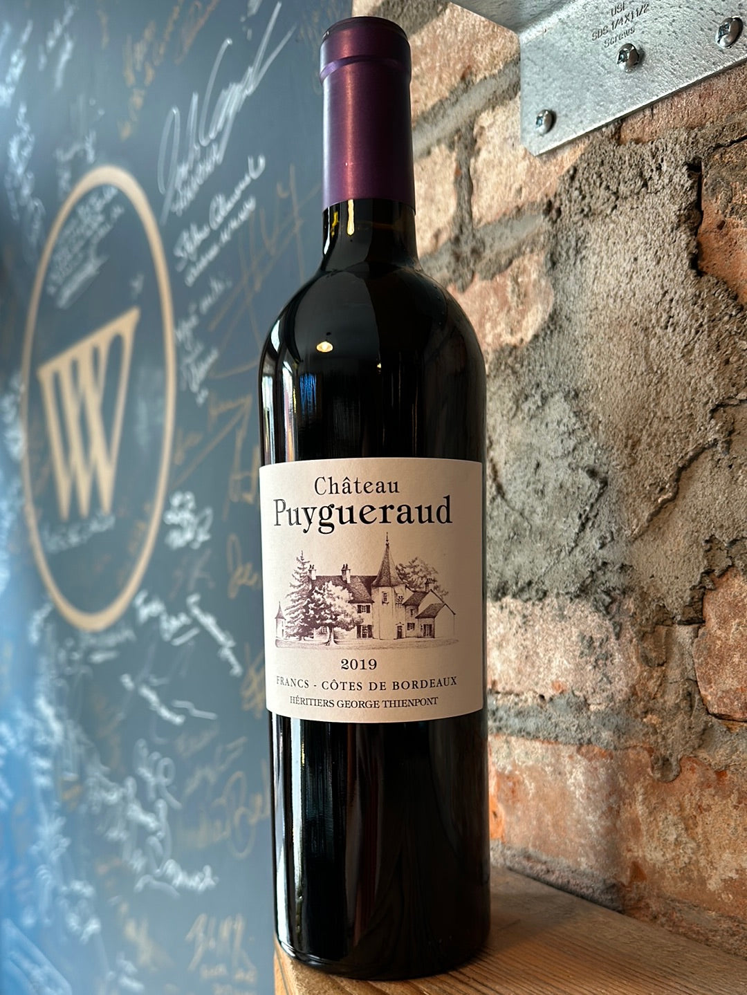 Chateau Puygueraud Francs Cotes de Bordeaux 2019 – Vanderbilt Ave