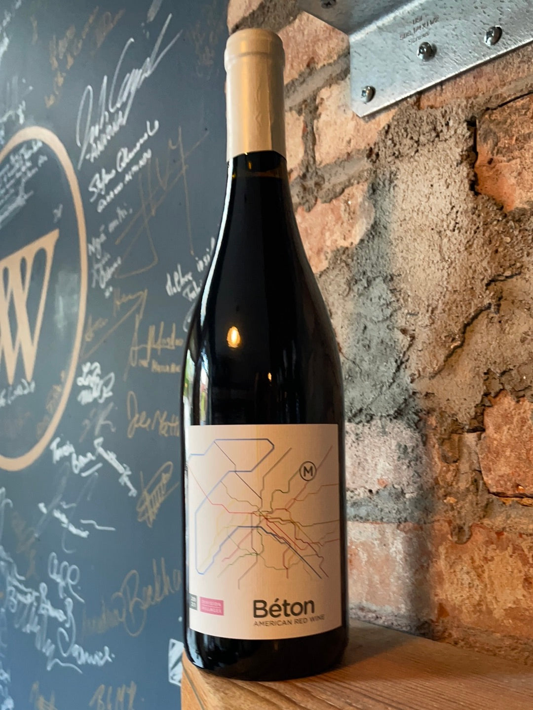 Division Villages "Beton" American Red Wine 2021 Vanderbilt Ave Wine