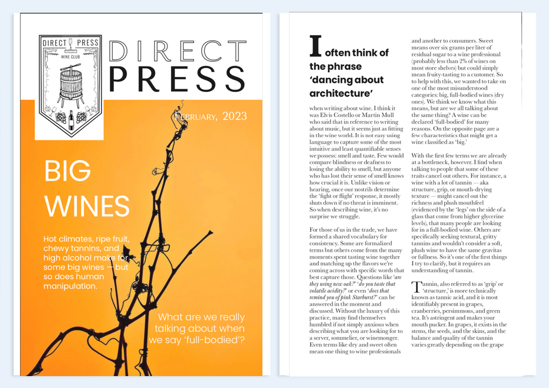DIRECT PRESS February 2023 • BIG WINES