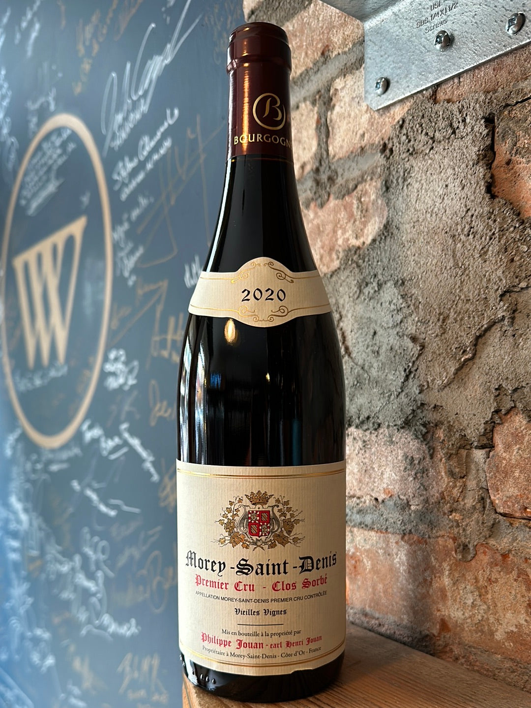 Philippe Jouan "Clos Sorbes" Morey Saint Denis 1er Cru 2020