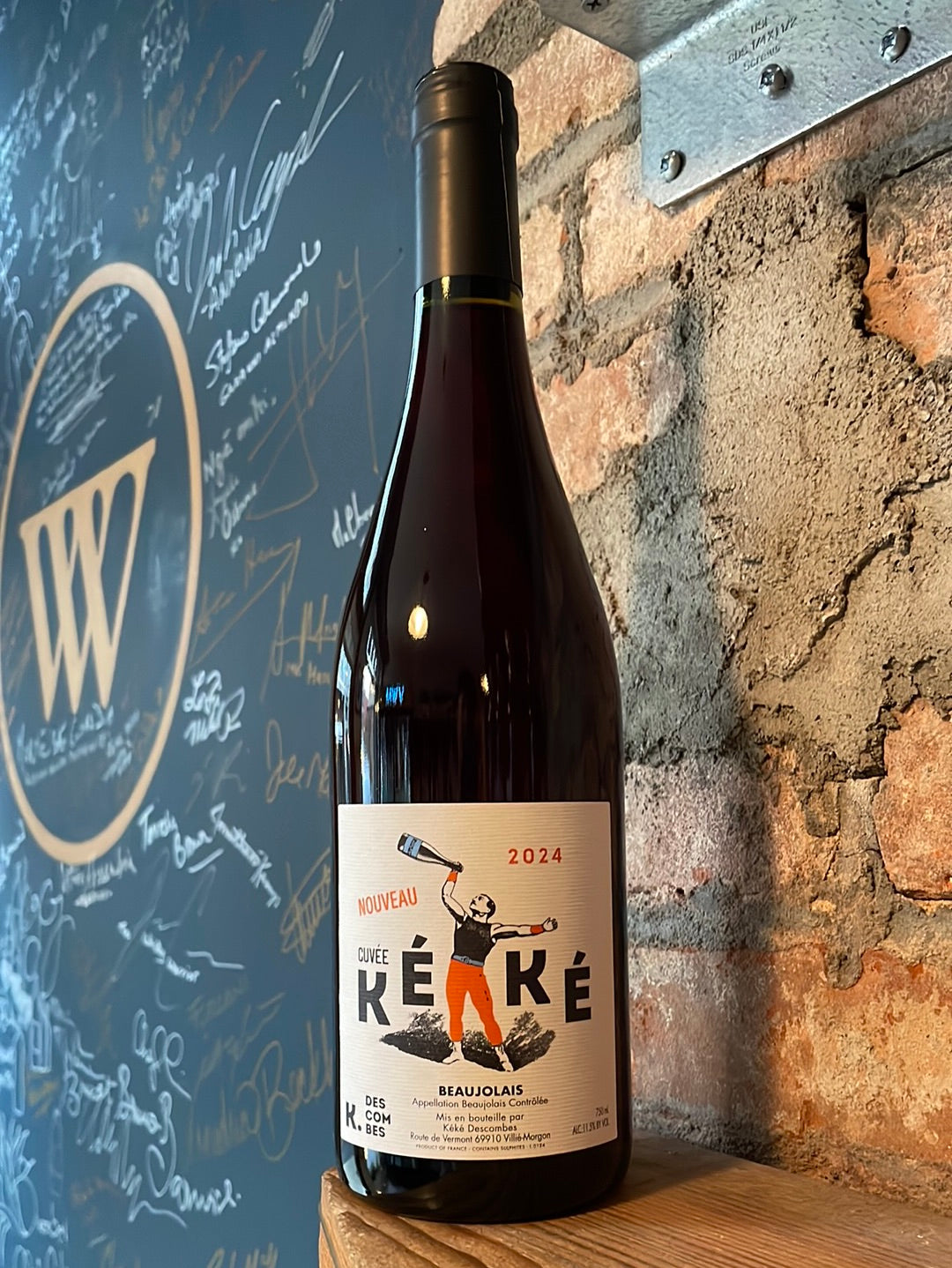 Kewin Descombes "Keke" Beaujolais Nouveau 2024