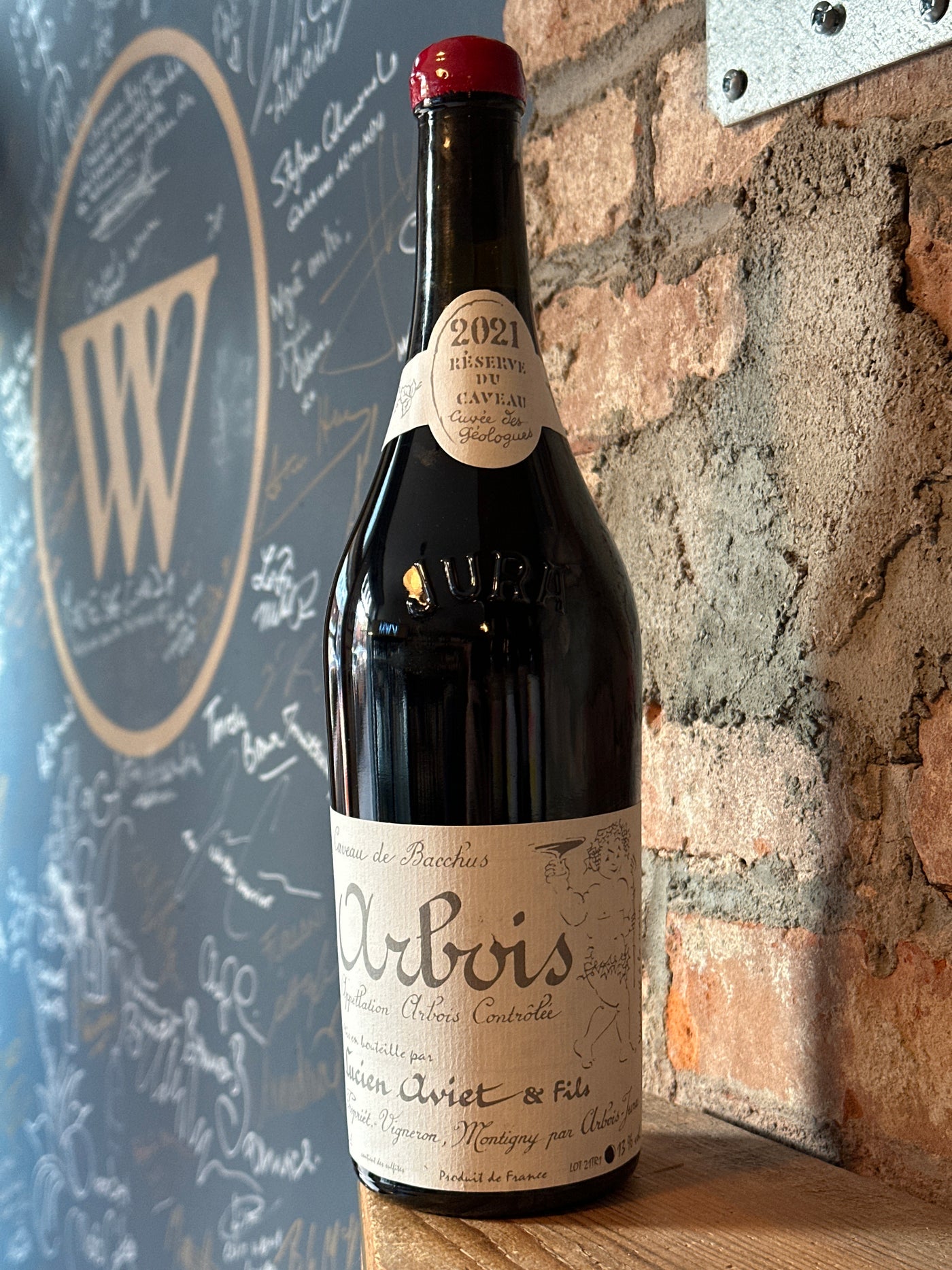 Le Caveau de Bacchus "Cuvee des Geologues" Trousseau Arbois 2021