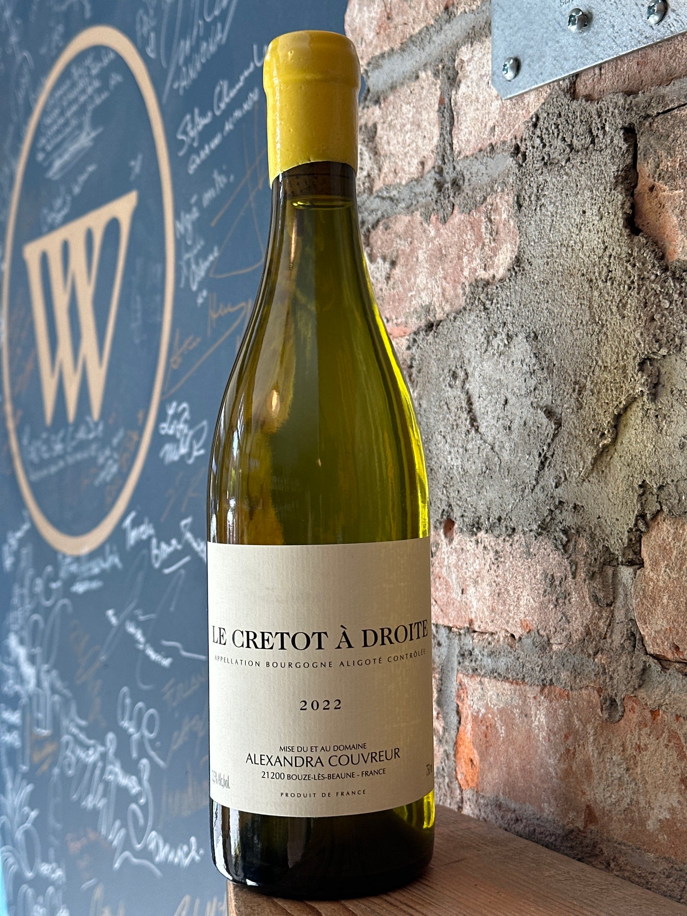 Alexandra Couvreur "Le Cretot a Droite" Aligote 2022
