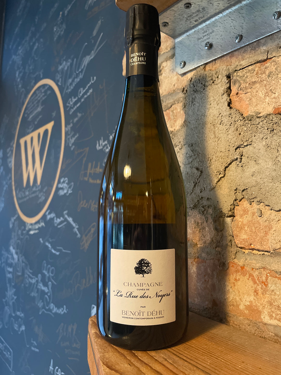 Benoit Dehu Champagne "La Rue des Noyers" Brut Nature 2019