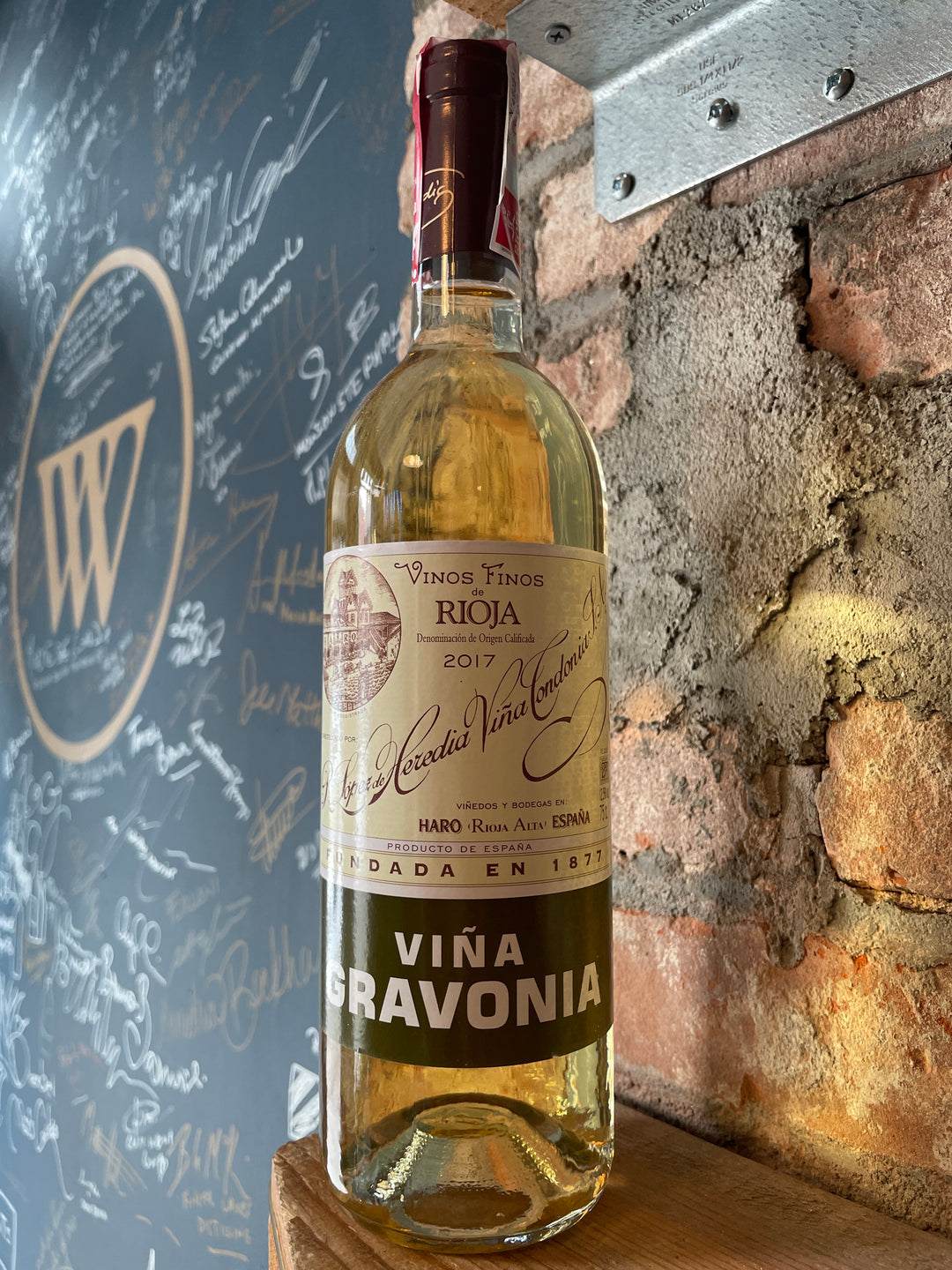 Lopez de Heredia "Gravonia" Rioja Crianza Blanco 2017
