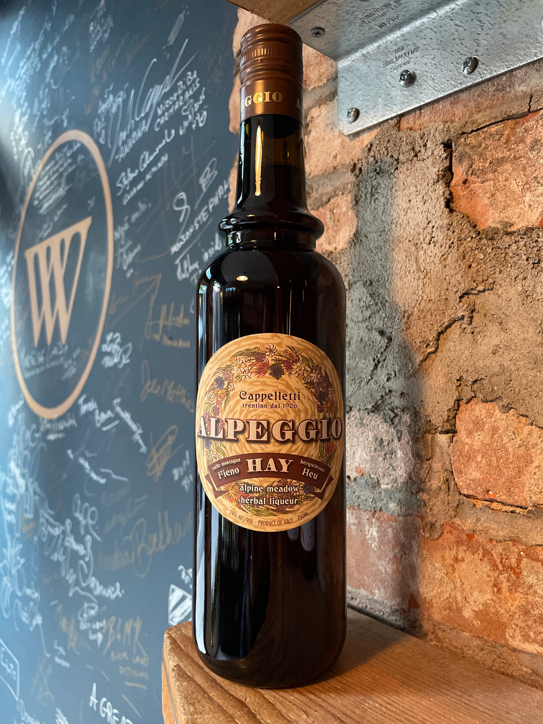 Cappelletti "Alpeggio" Alpine Meadow Hay Liqueur [750ml]