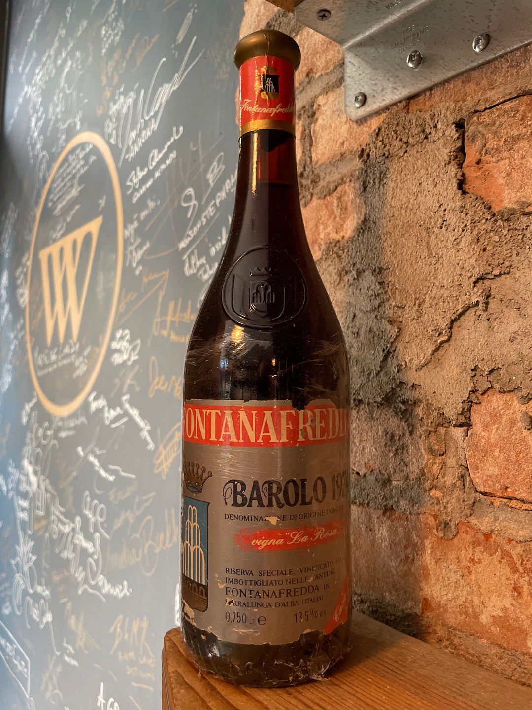 Fontanafredda "Vigna La Rosa" Barolo 1974