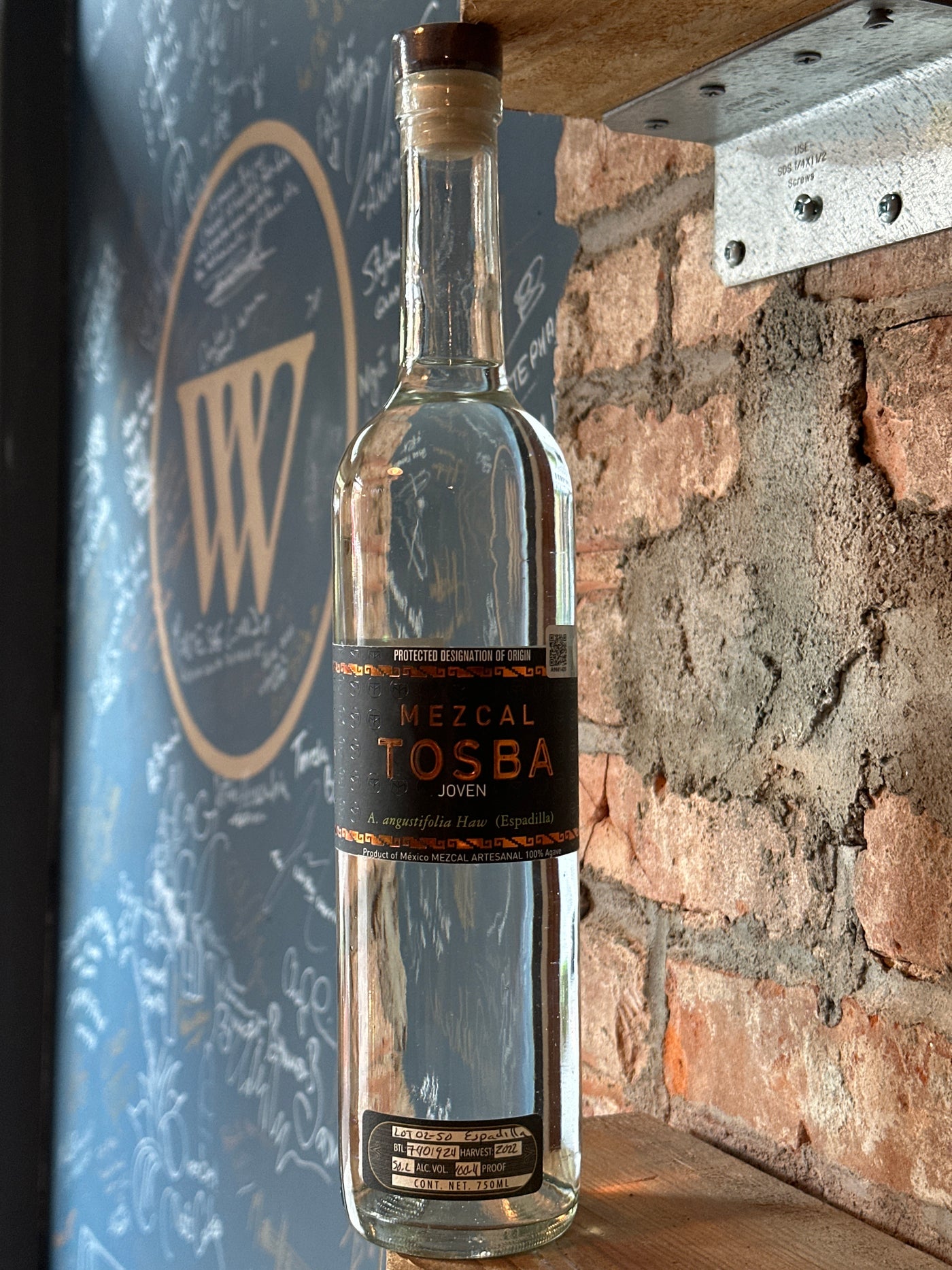 Tosba Mezcal Joven Espadilla 100.4 Proof [NY STATE ONLY]