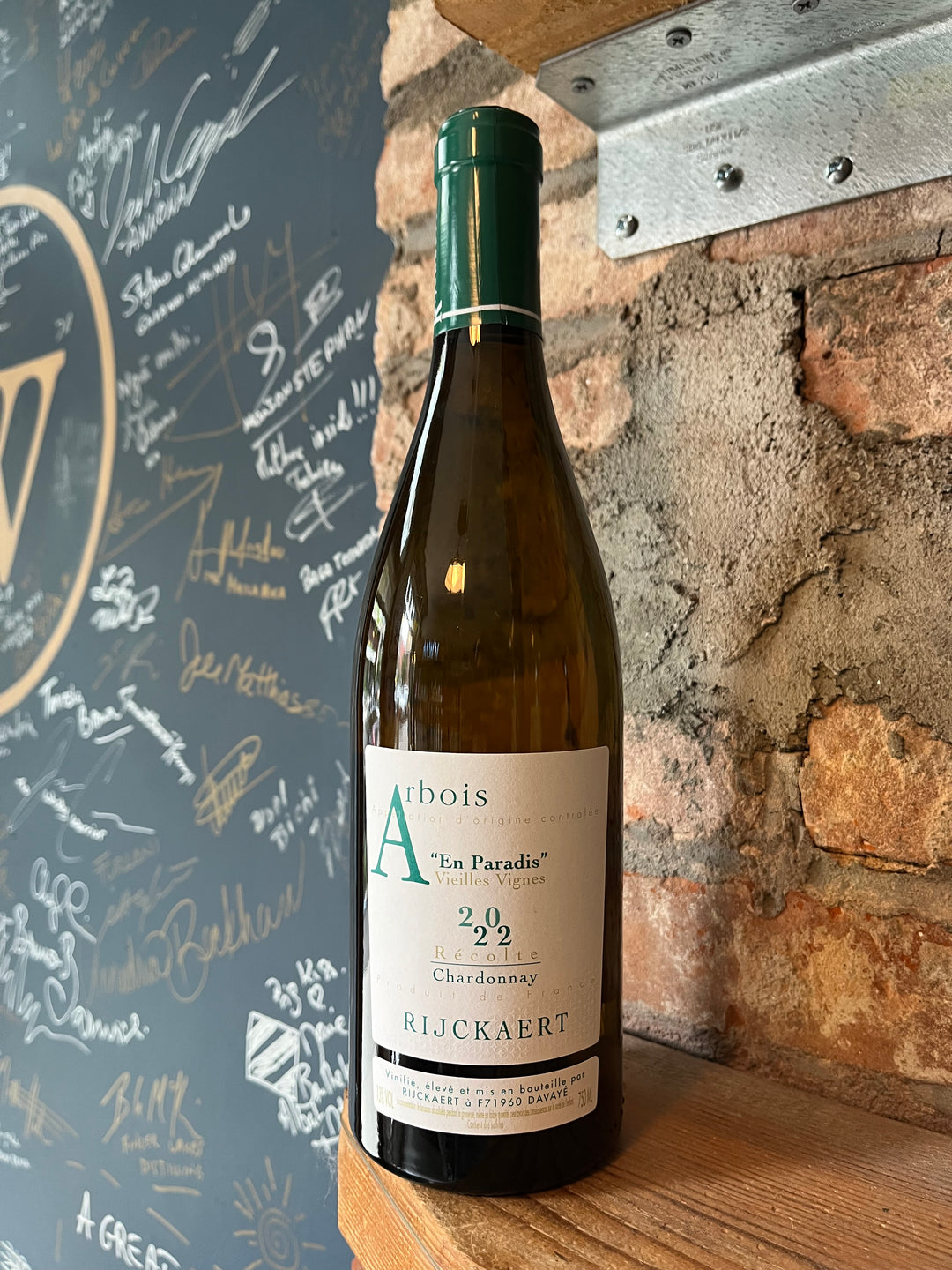 Rijckaert "En Paradis" Chardonnay VV Arbois 2022