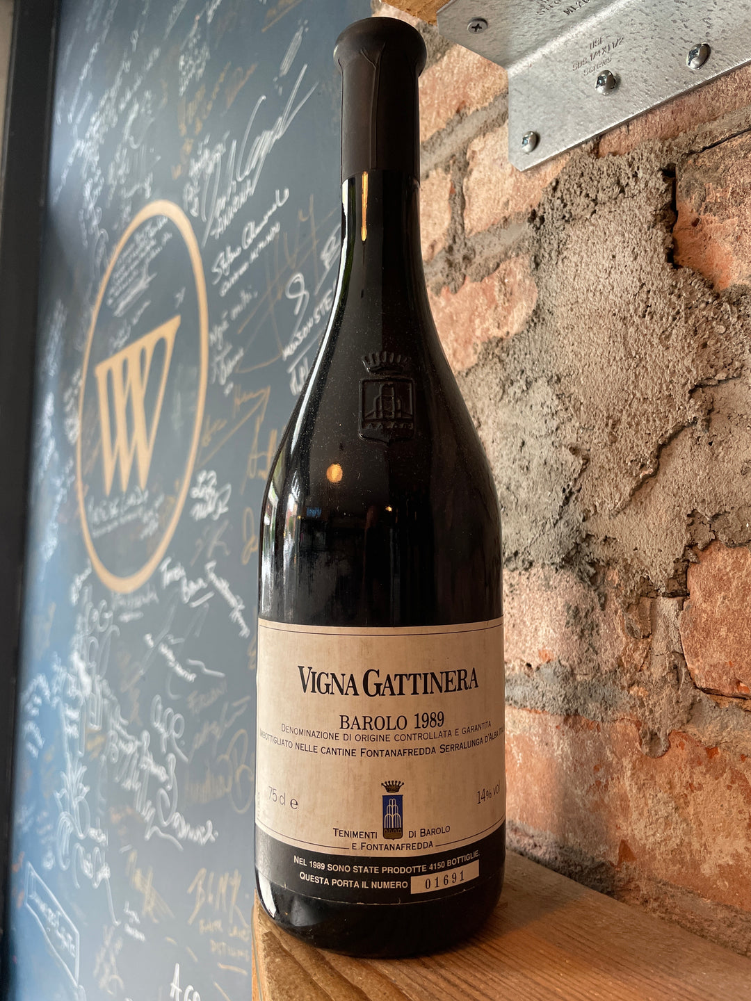 Fontanafredda "Vigna Gattinera" Barolo 1989