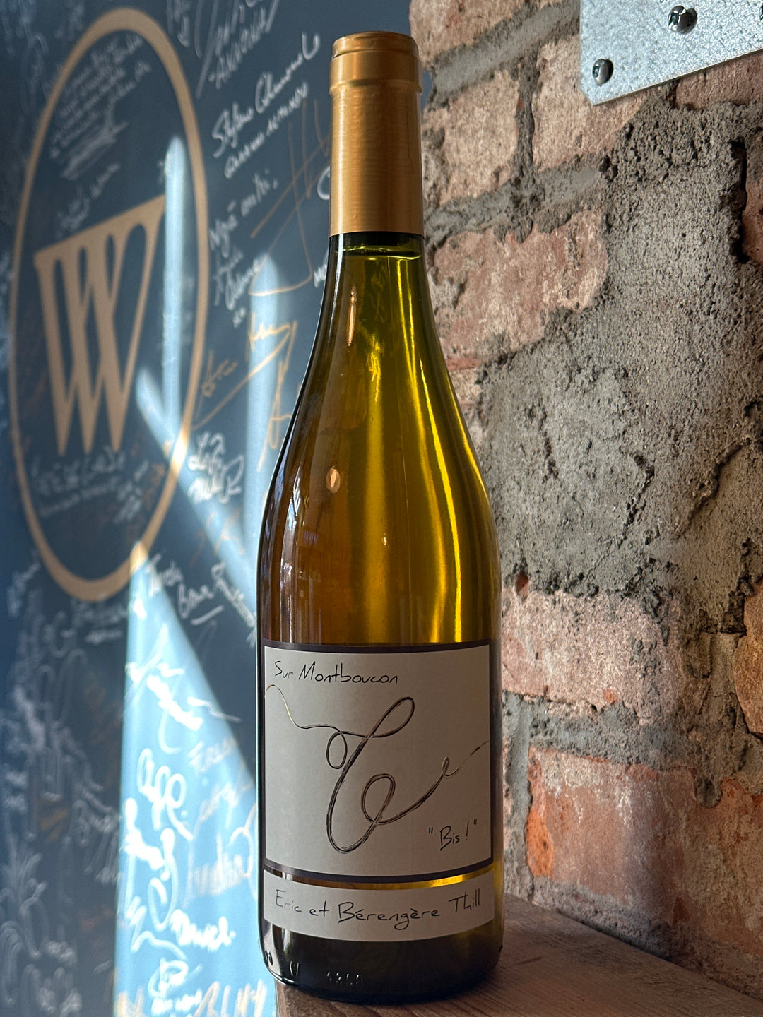 Eric and Berengere Thill "Bis!" Chardonnay Sur Montboucon Cotes du Jura 2016