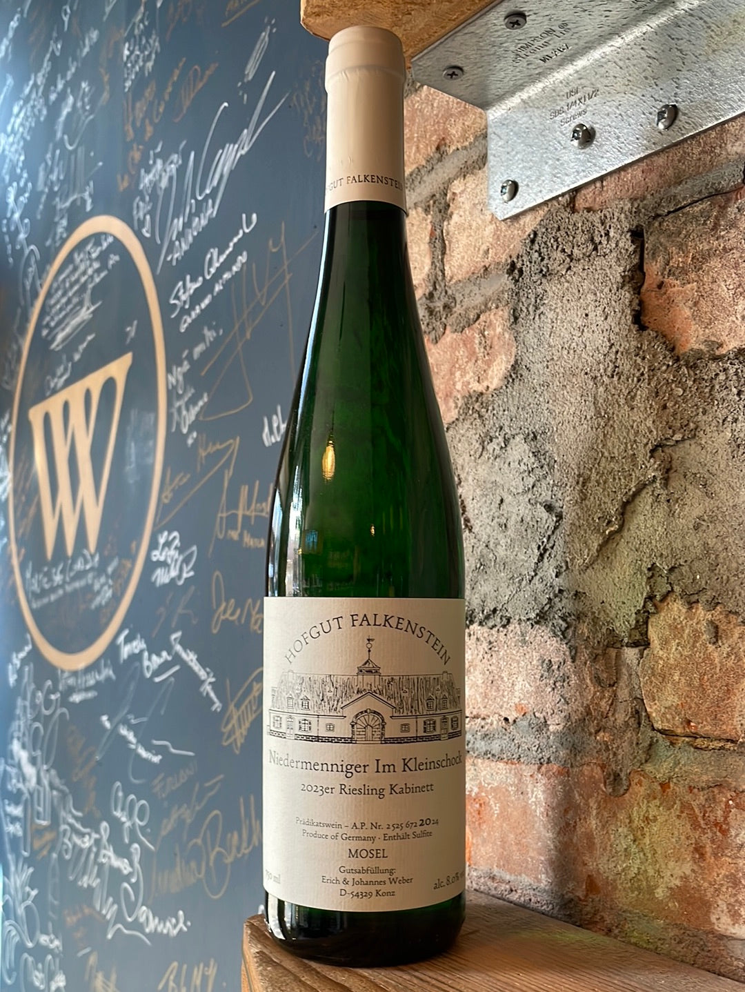 Falkenstein 'Im Keinschock' Niedermenniger Herrenberg Kabinett Riesling AP20 2023