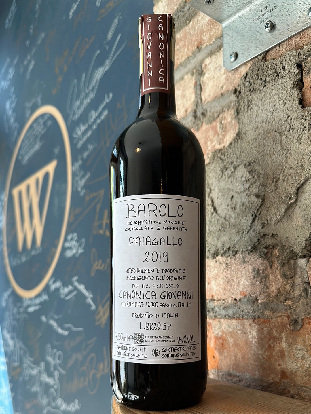 Giovanni Canonica Barolo 'Paiagallo' 2019