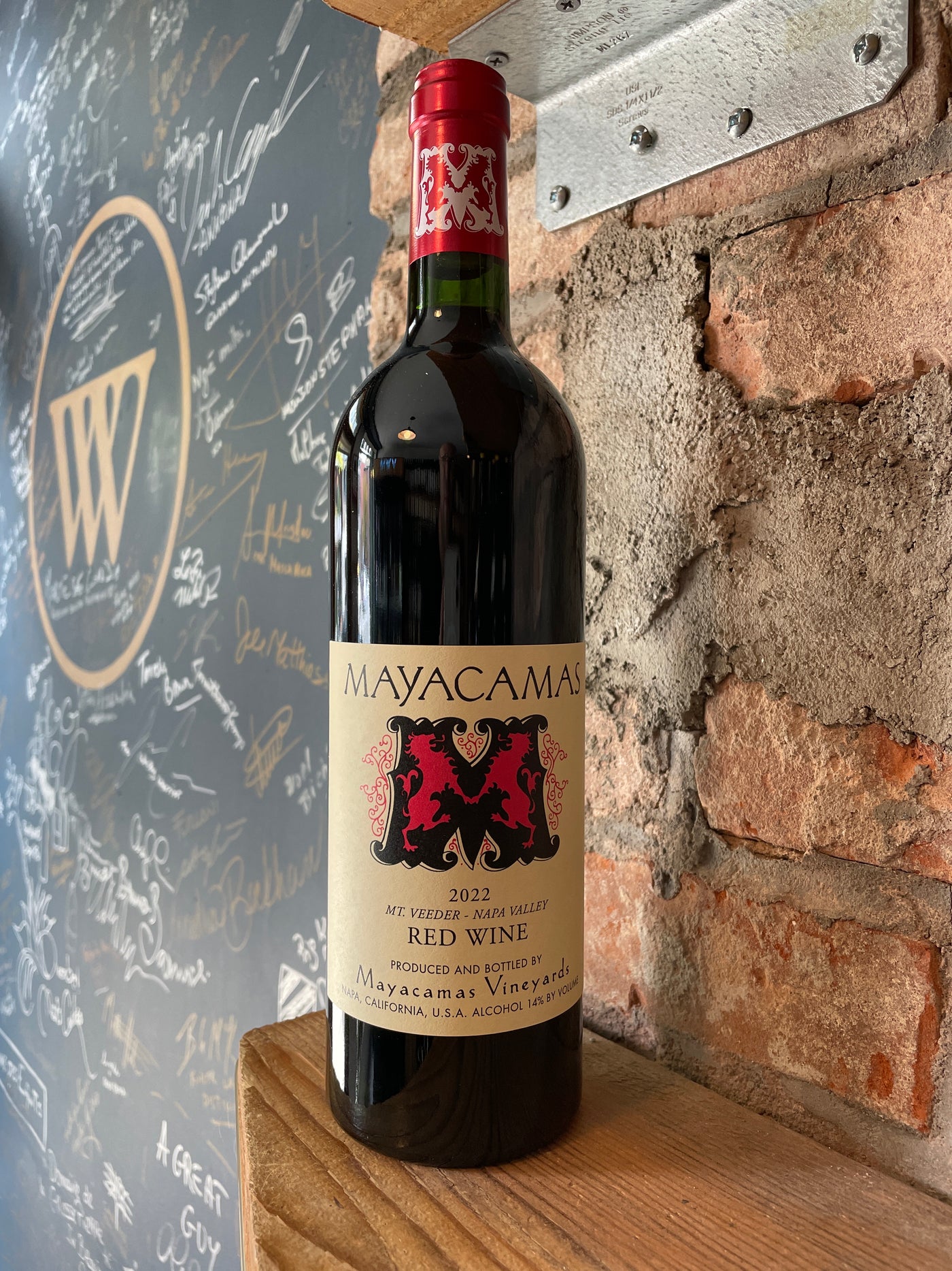 Mayacamas Red Wine Mt Veeder Napa 2022