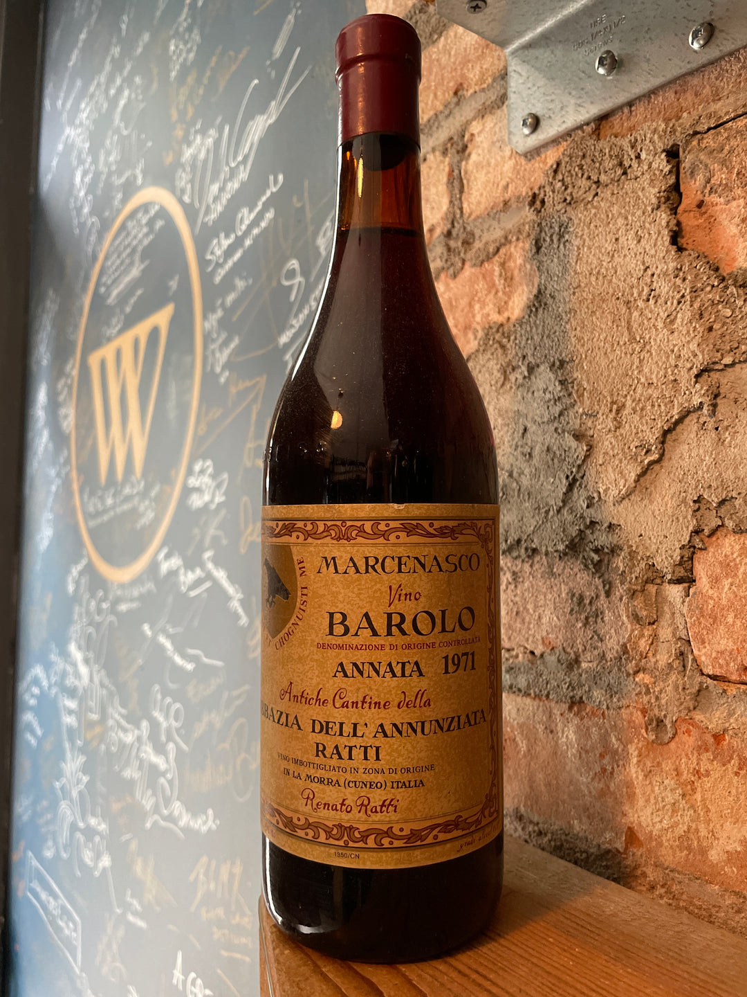 Ratti "Marcenasco" Barolo 1971