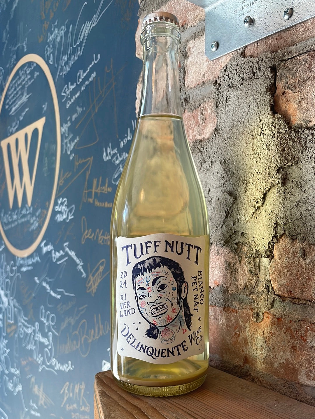 Delinquente 'Tuff Nutt' Pet Nat Bianco d'Alessano River Land 2024