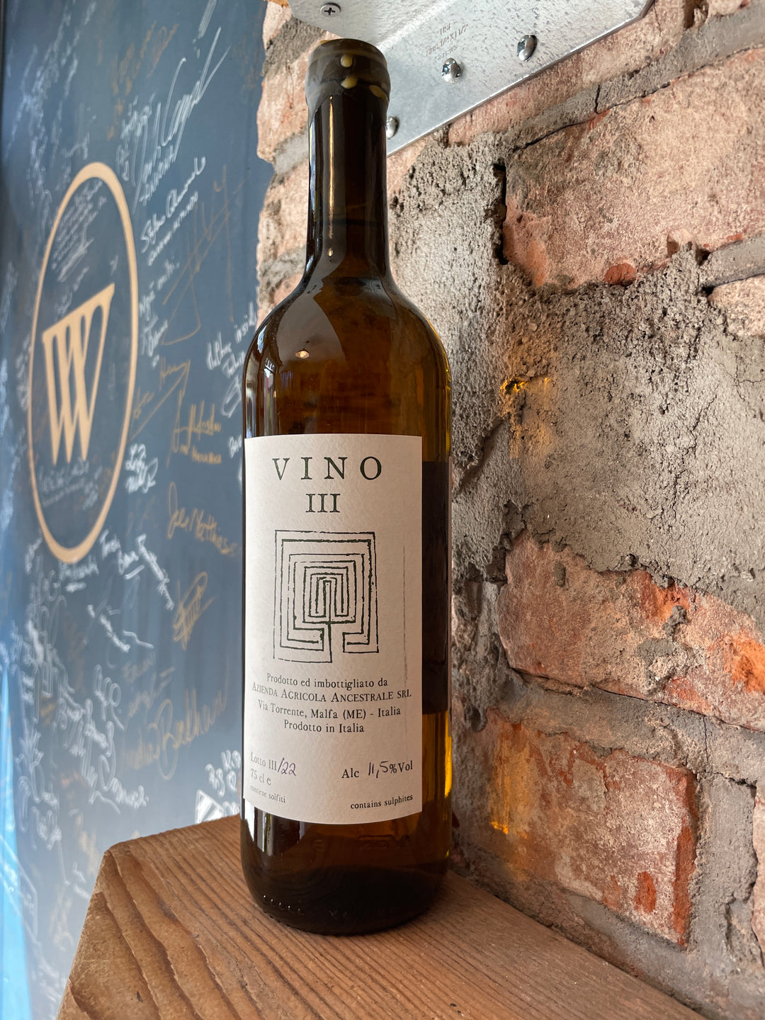 Ancestrale Vino Bianco 'Vino III' 2022