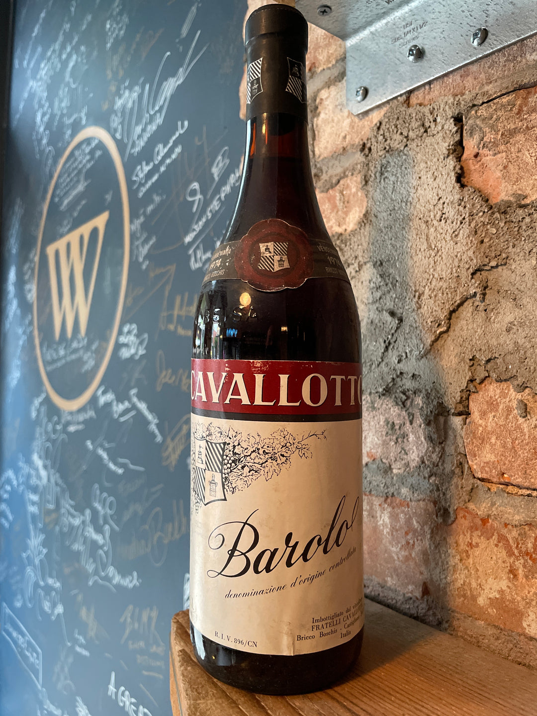 Cavallotto "Bricco Boschis" Barolo 1974