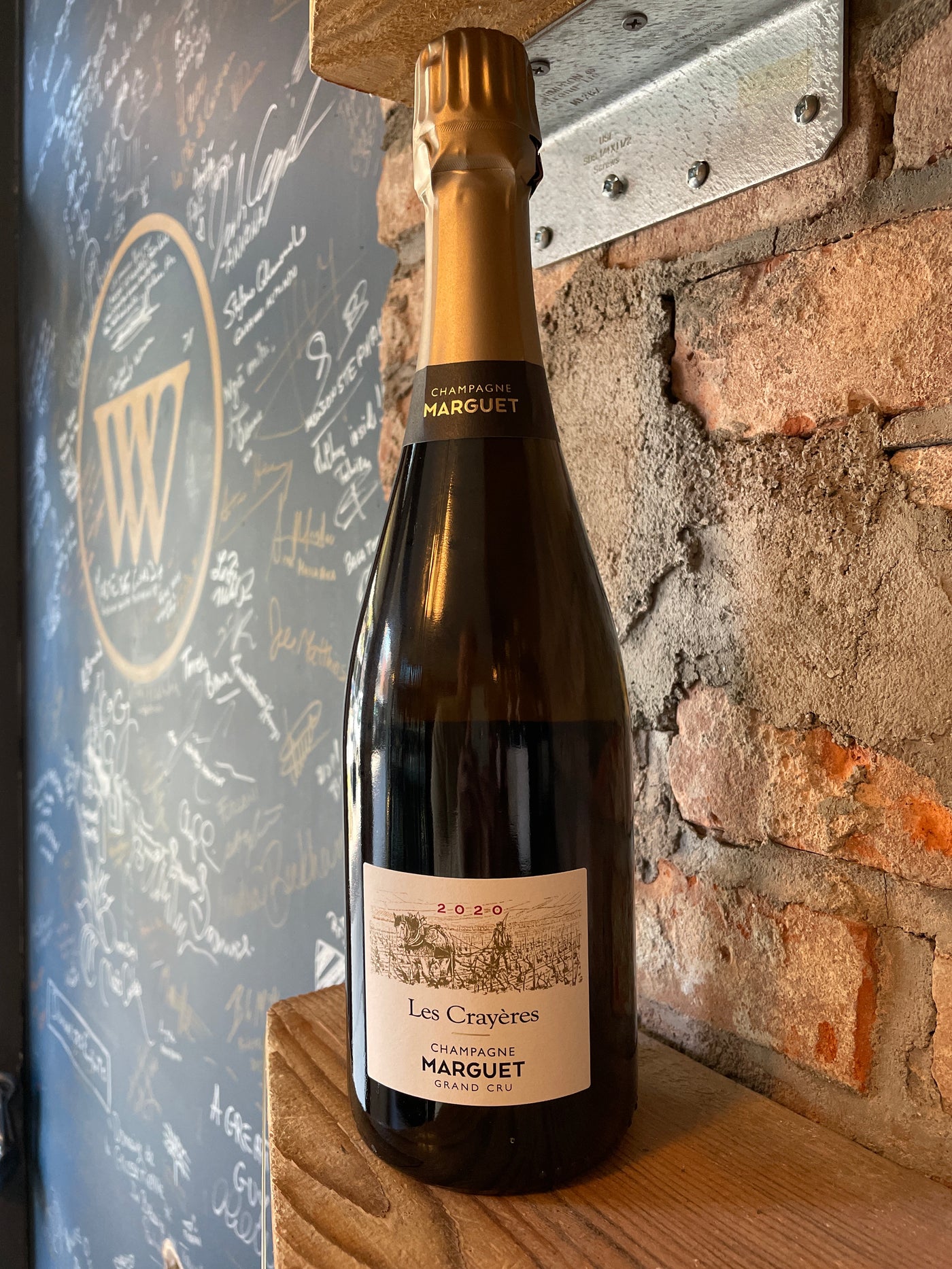 Benoit Marguet Champagne "Les Crayeres" Grand Cru Lieu-Dit Brut Nature 2020