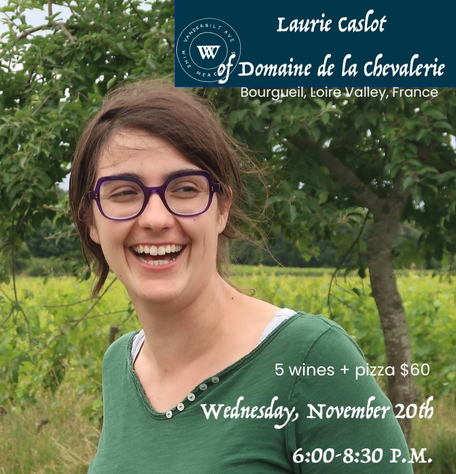 Loire Wine Class with Laurie Caslot of Domaine de Chevalerie