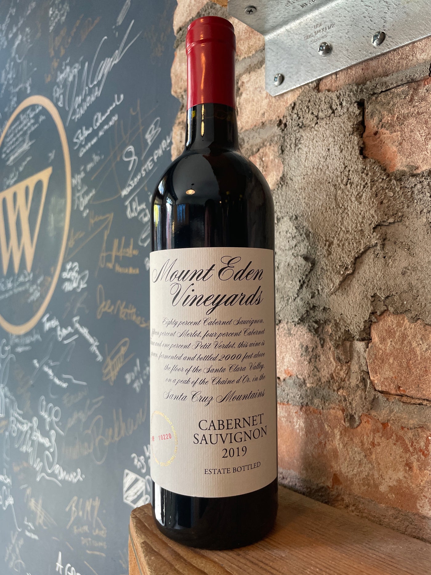 Mount Eden "Estate" Cabernet Sauvignon Santa Cruz Mountains 2019