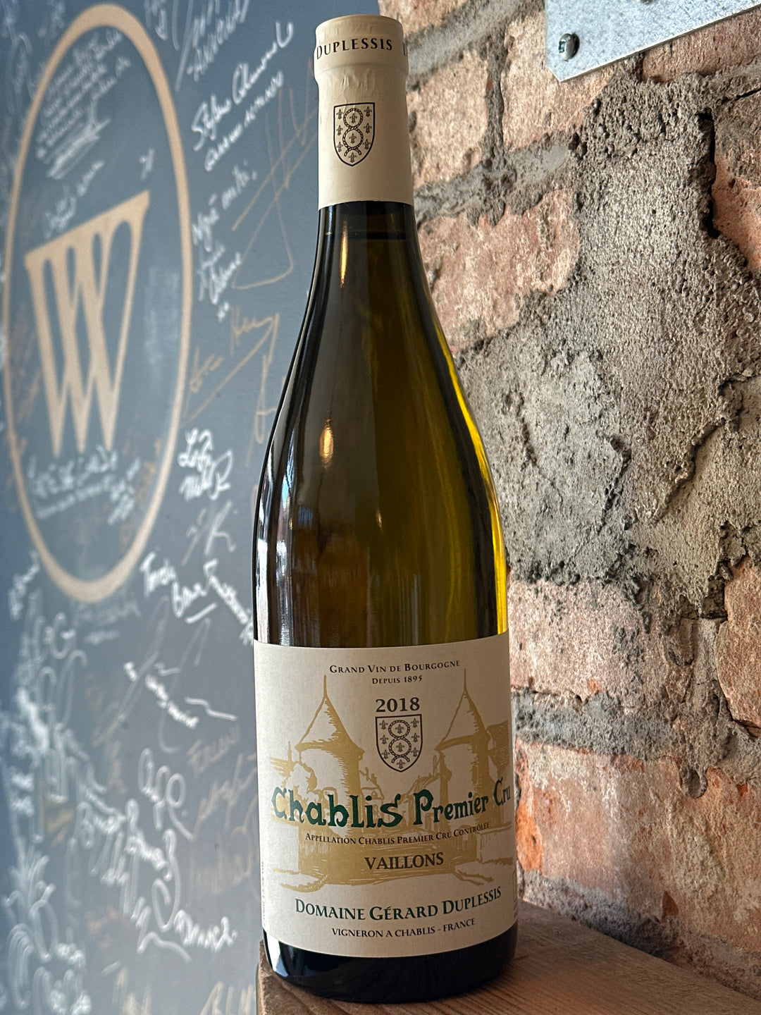 Gerard Duplessis "Vaillons" 1er Cru Chablis 2018