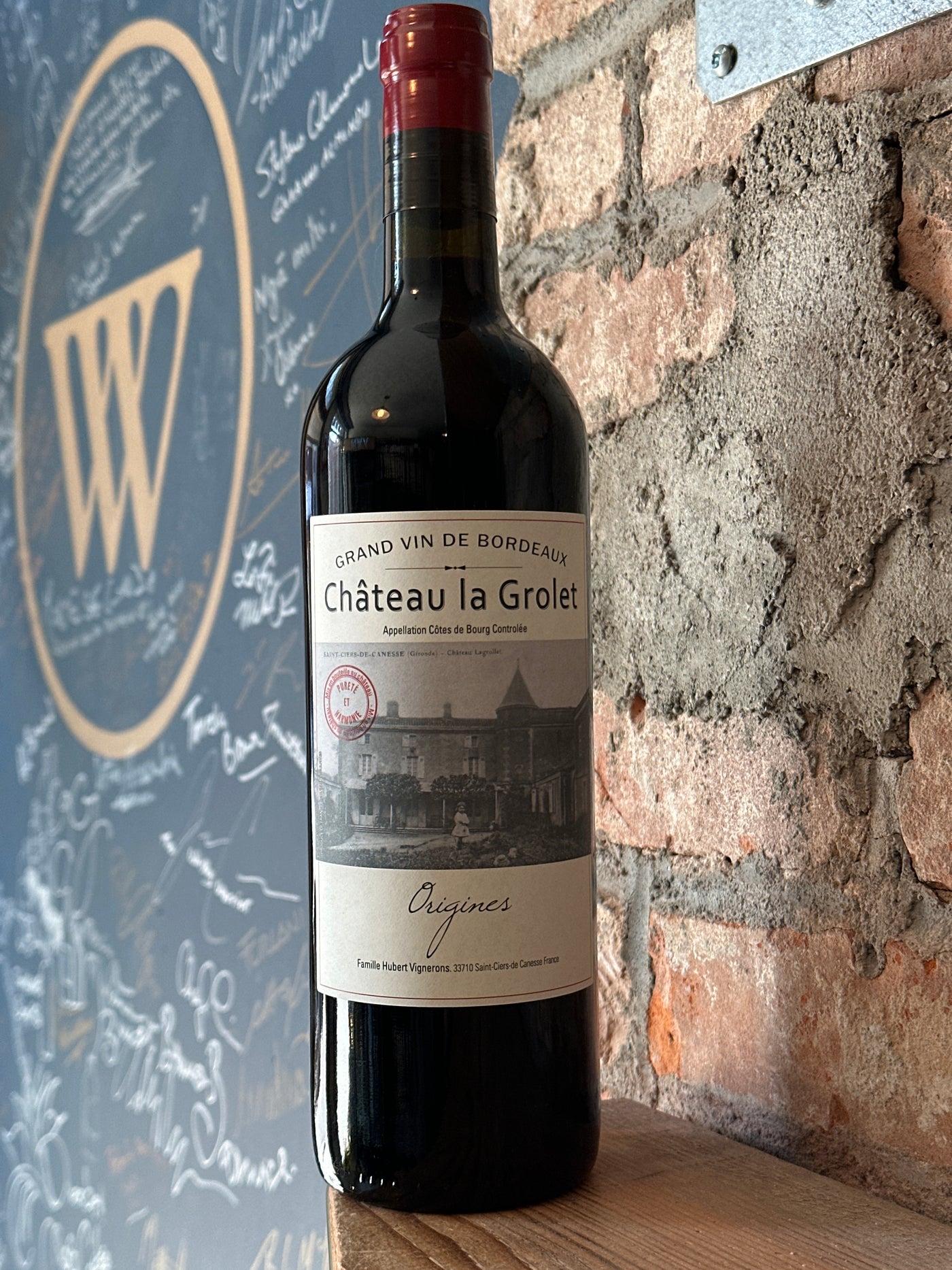 Chateau La Grolet "Origines" Bordeaux Cotes de Bourg 2022
