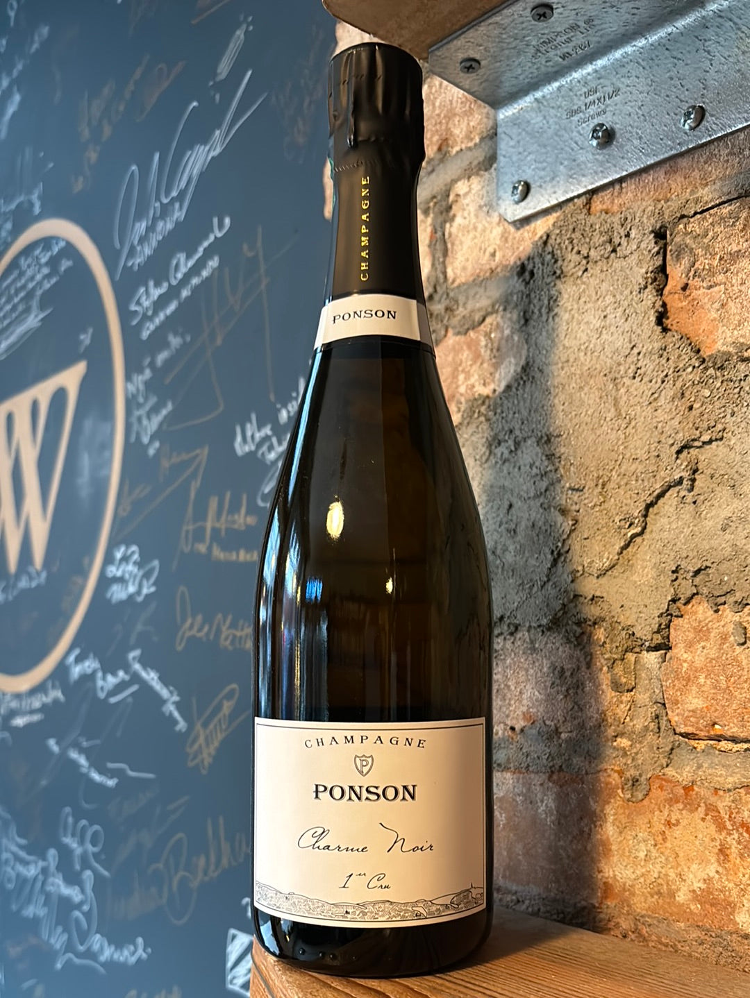 Ponson 'Charme Noir' Champagne 1er Cru Extra Brut NV