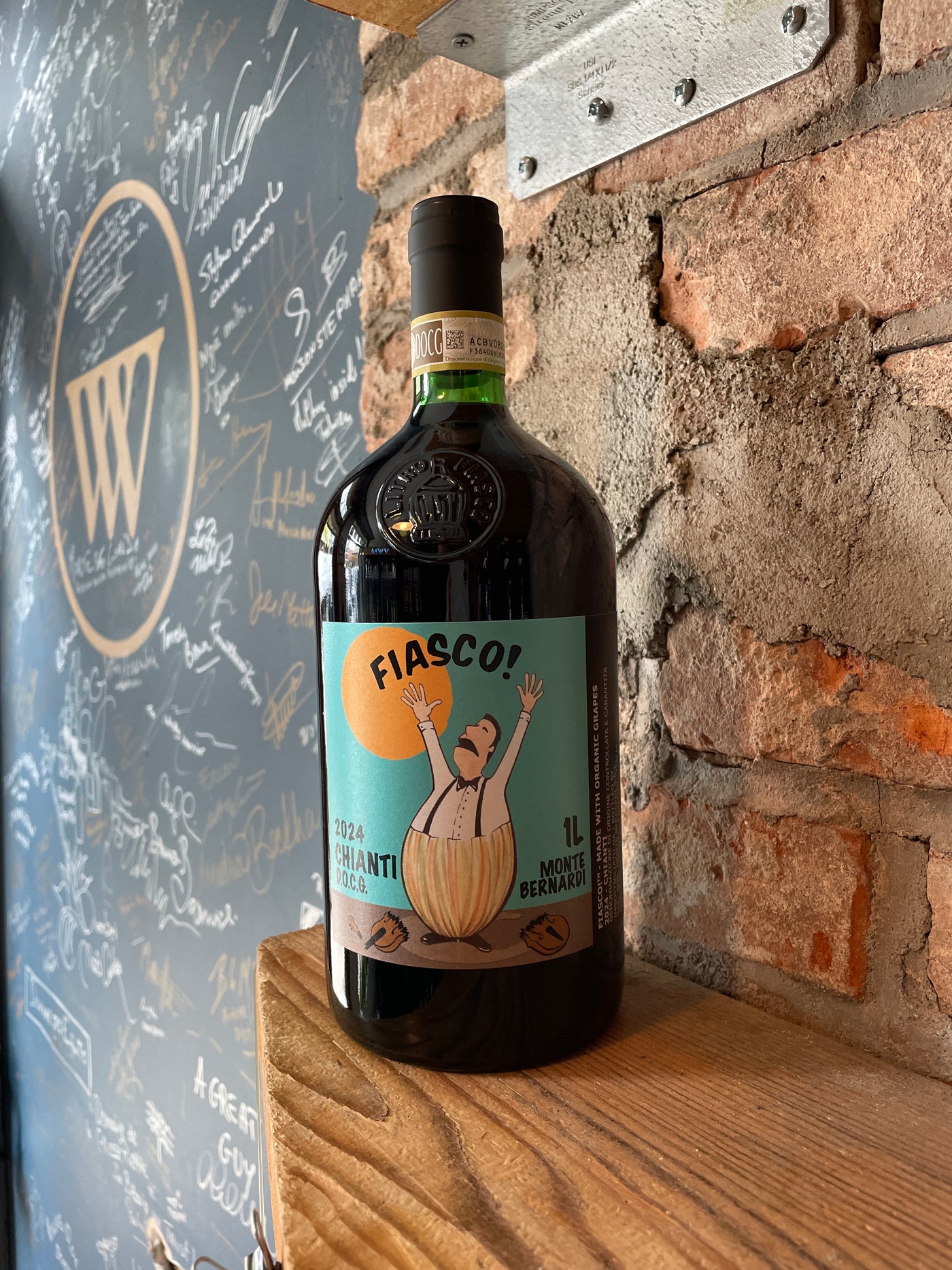 Monte Bernardi "Fiasco" Chianti 1L 2024