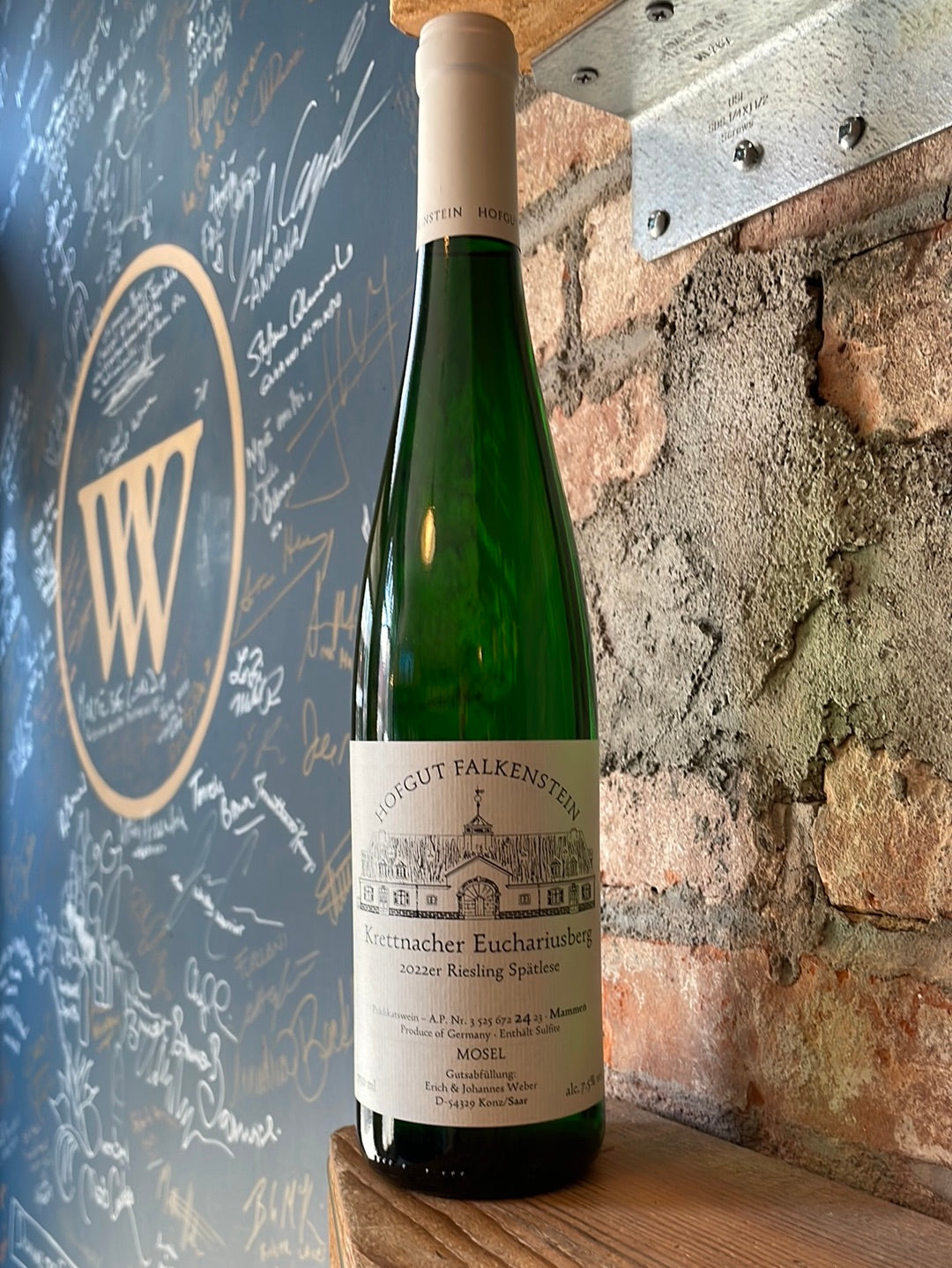 Falkenstein Krettnacher Euchariusberg Spatlese Riesling AP24 2023