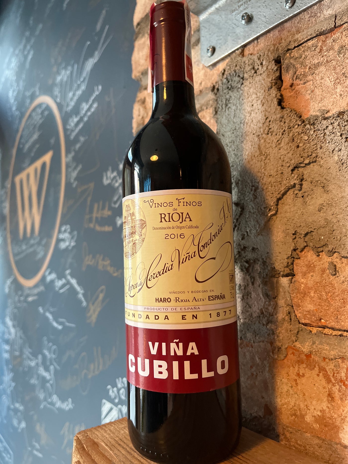 Lopez de Heredia 'Cubillo' Rioja Crianza 2016