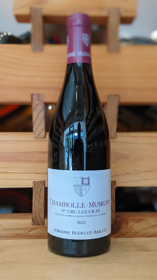 Hudelot-Baillet 'Les Cras' Chambolle-Musigny 1er Cru 2022