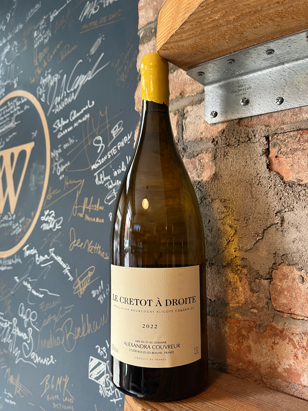 Alexandra Couvreur "Le Cretot a Droite" Aligote Magnum 2022 [1.5L]