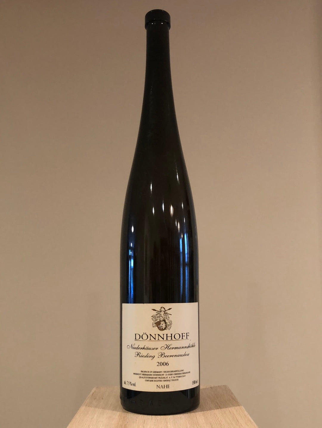 Donnhoff Niederhauser Hermannshohle Riesling Beerenauslese 1.5L 2006