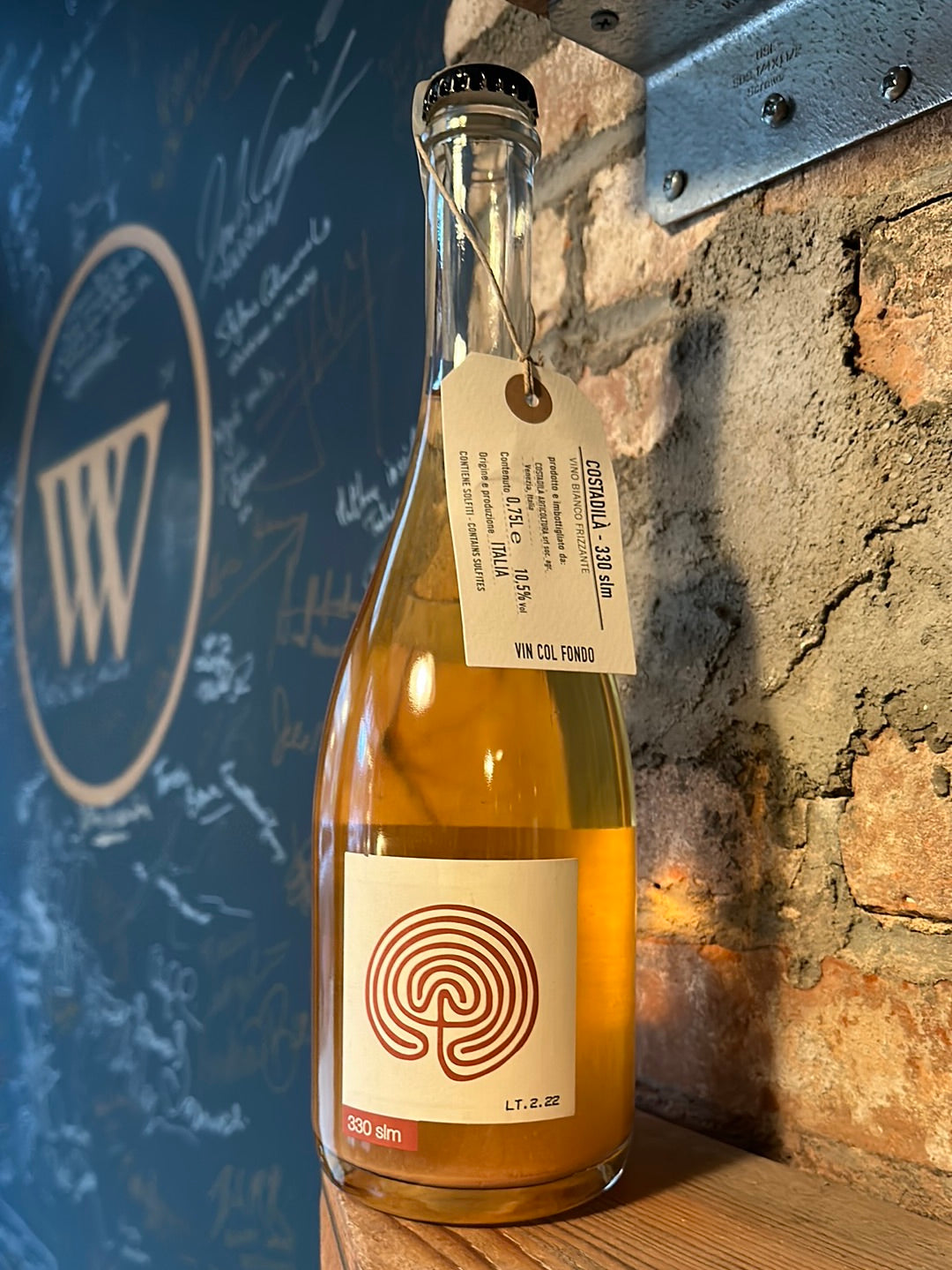 Costadila "330 SLM" Vino Bianco Frizzante Col Fondo NV