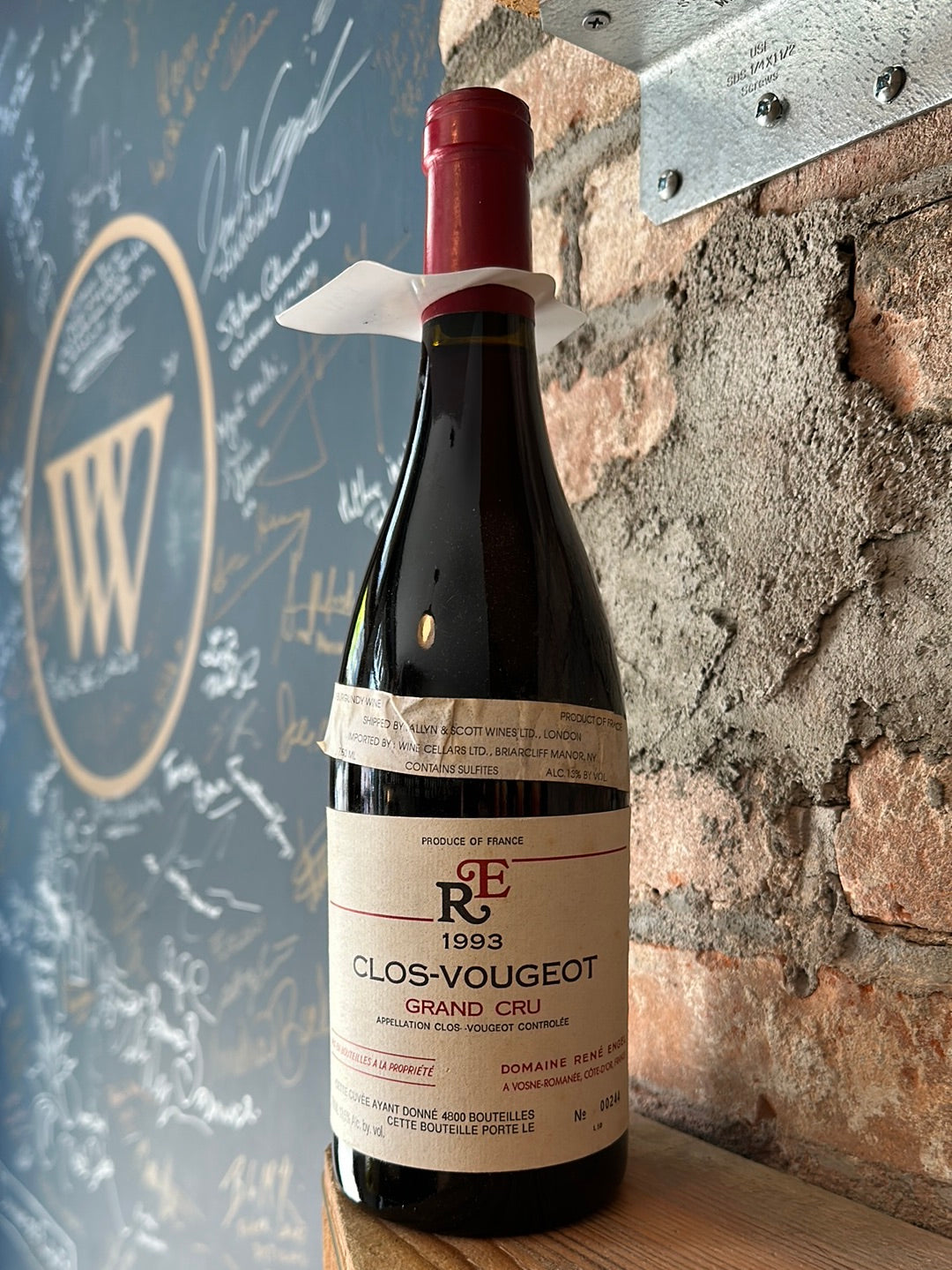 Rene Engel Clos Vougeot Grand Cru 1993