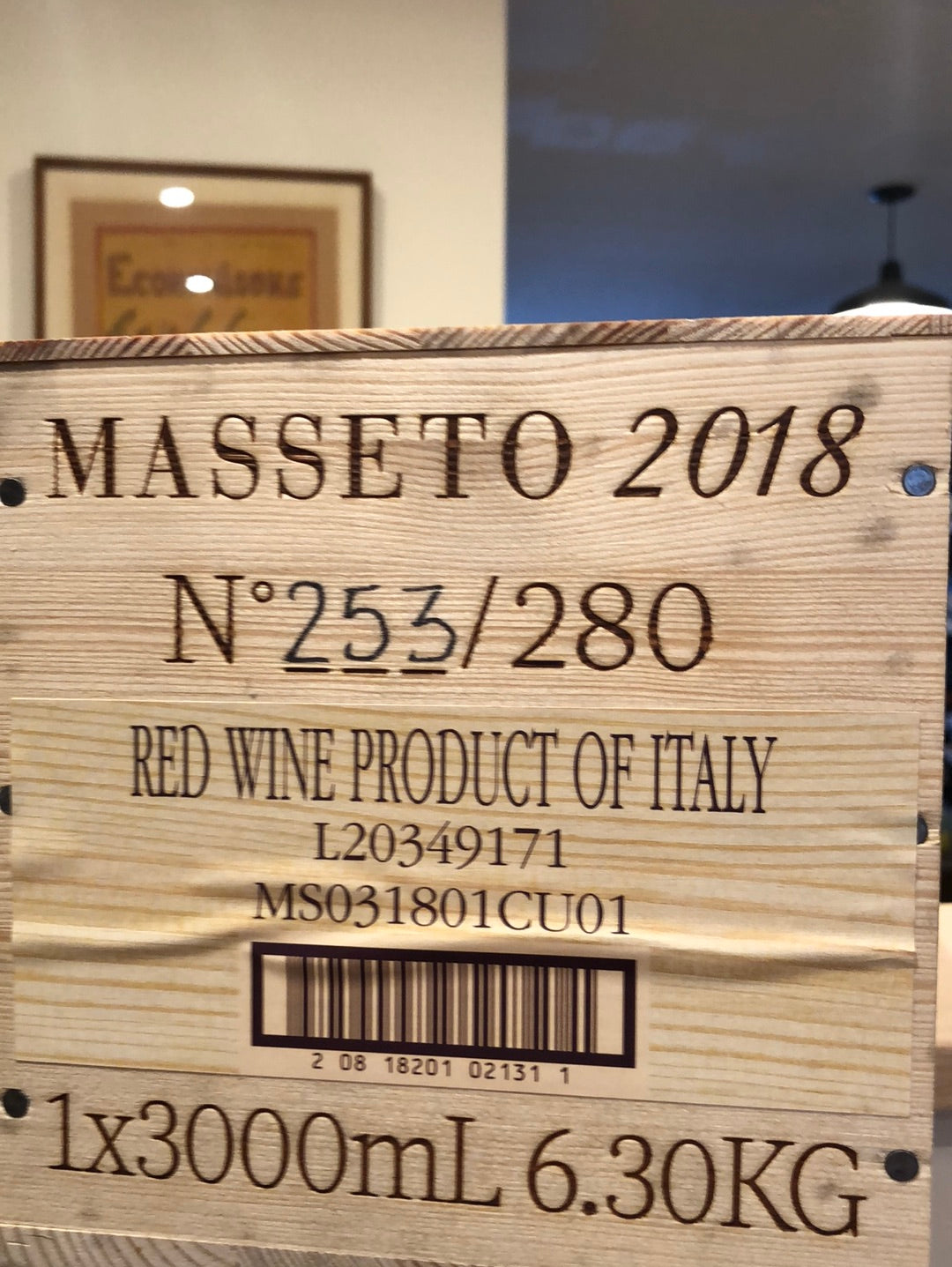 2018 Masseto Toscana 3L
