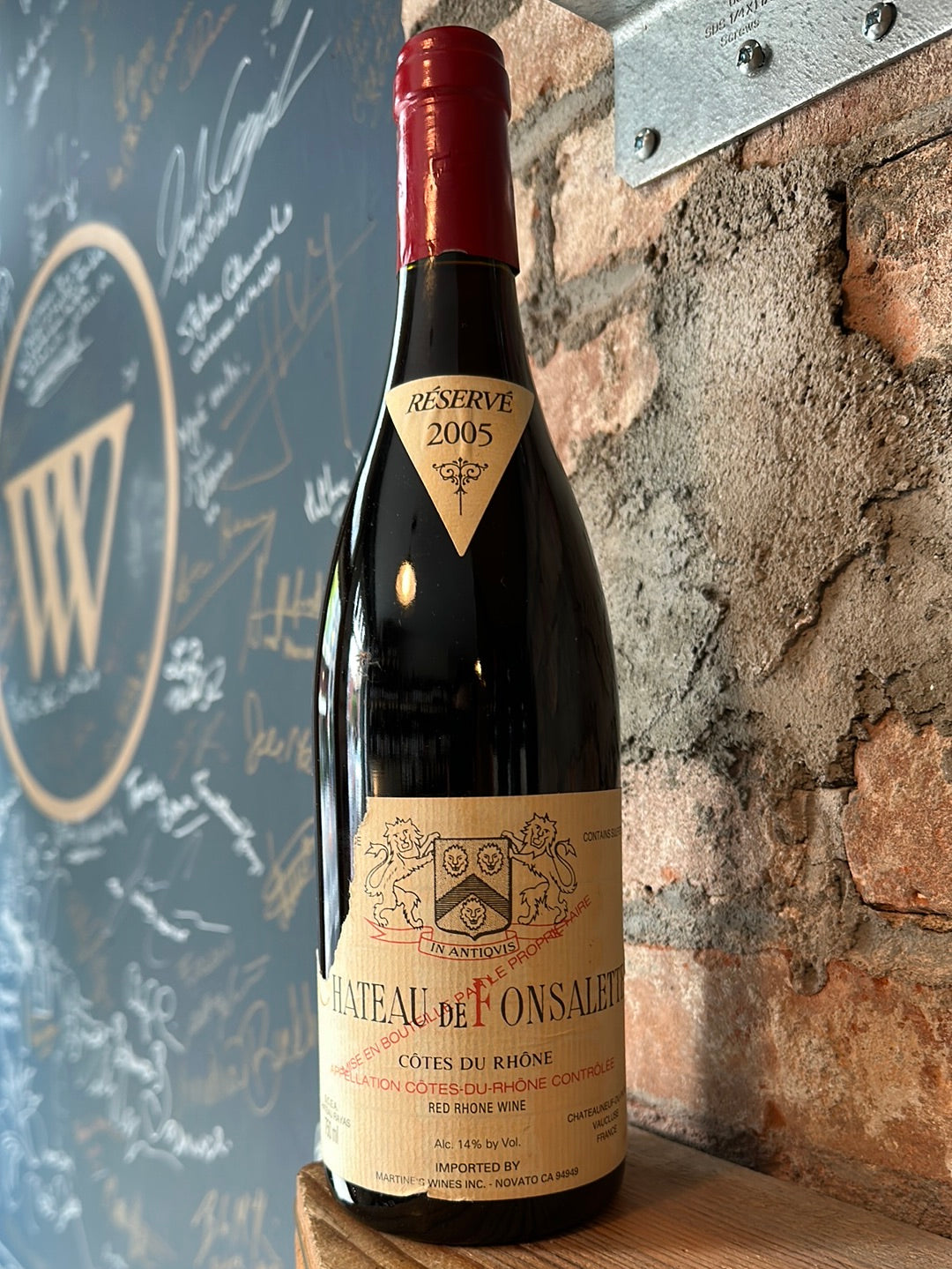 Chateau de Fonsalette (Rayas) Cotes du Rhone Reserve 2005