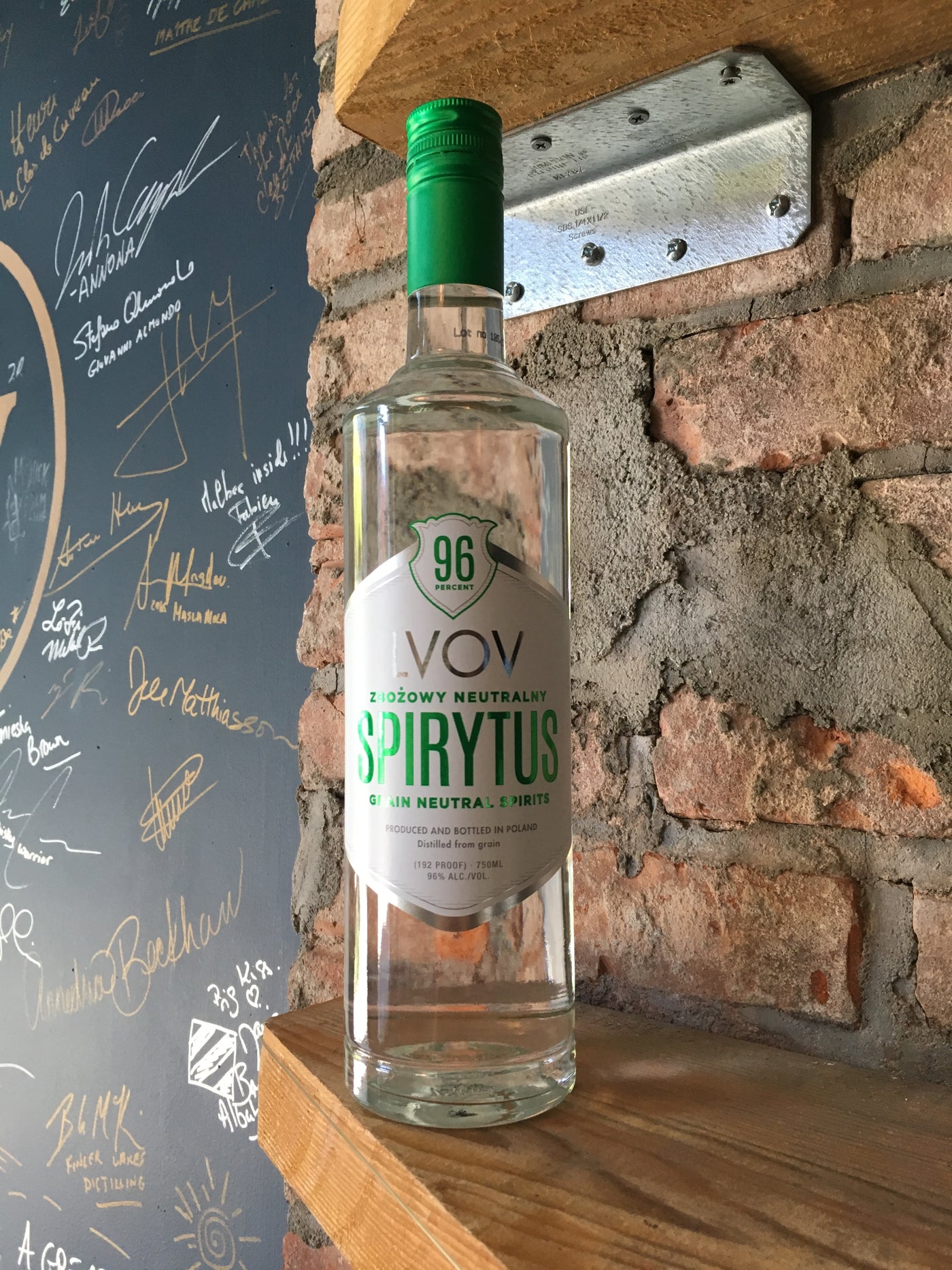 Lvov Spirytus Grain Neutral Spirit 192 Proof Poland