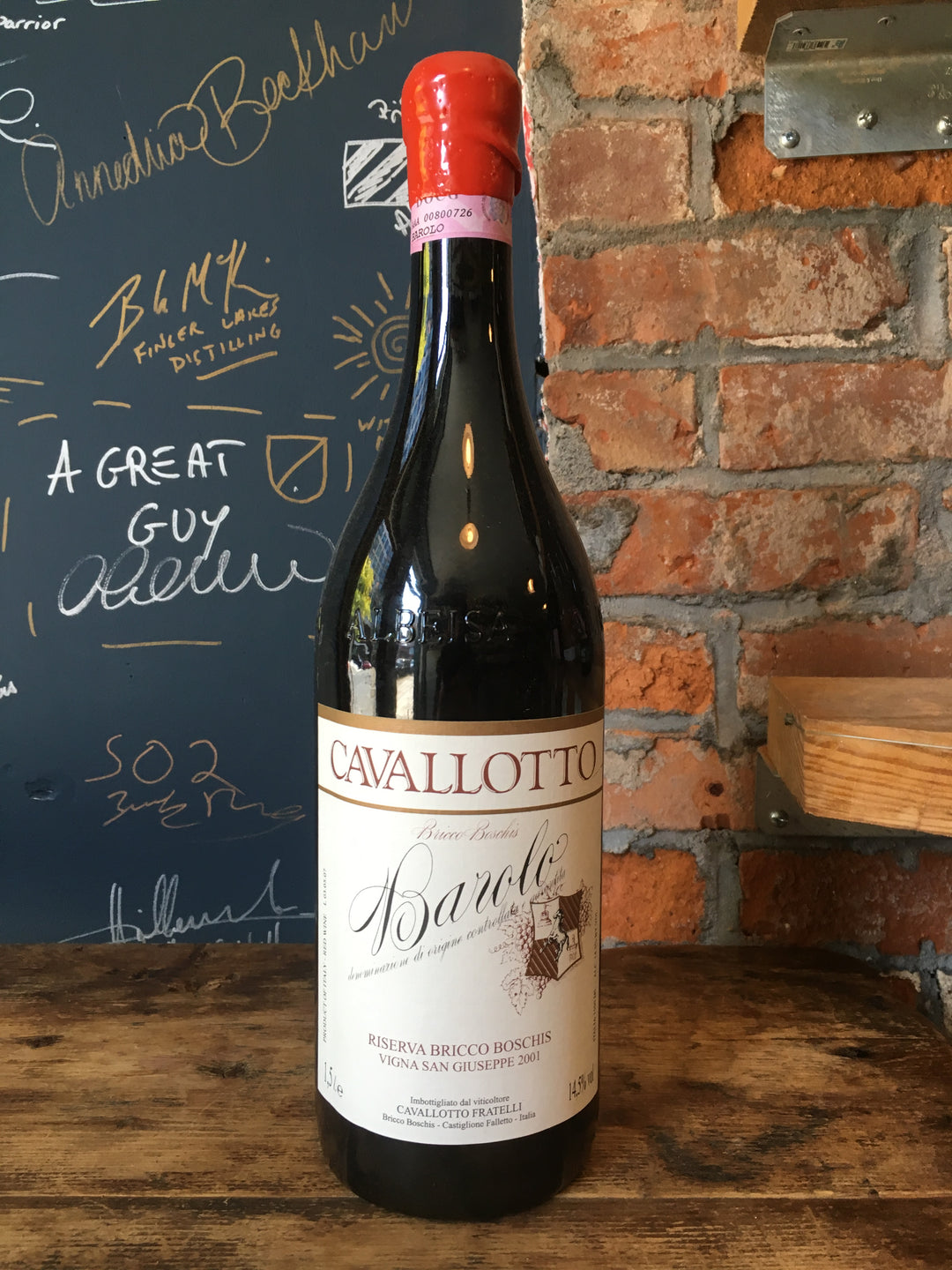 Fratelli Cavallotto Barolo Riserva Bricco Boschis Vigna San Giuseppe 2001 1.5L