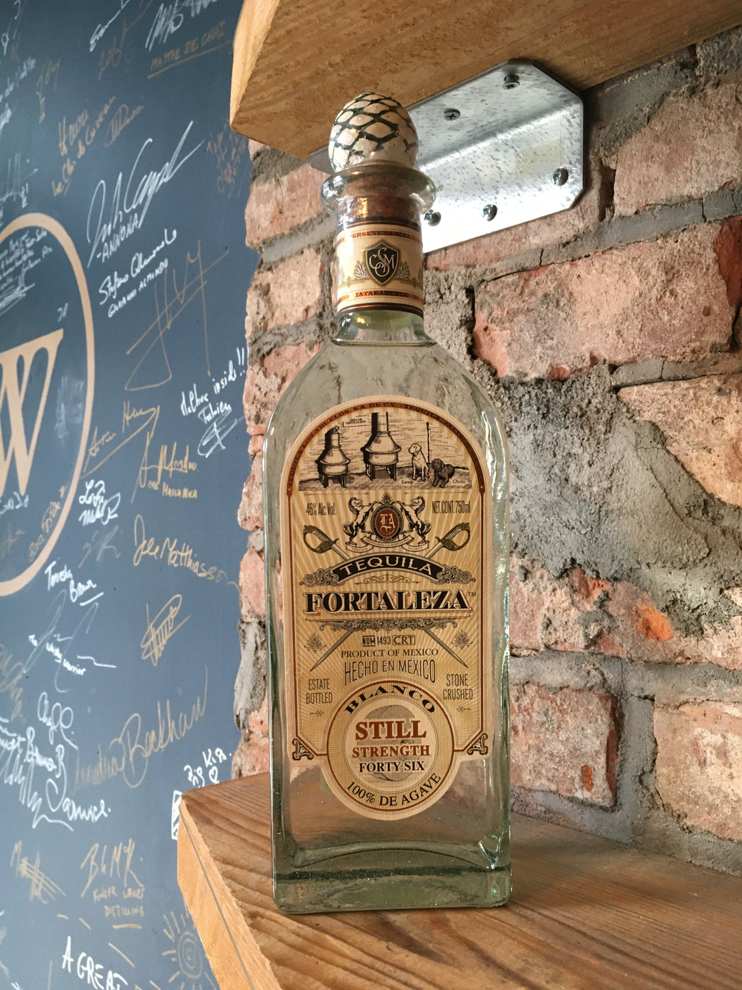 Fortaleza Tequila Blanco Still Strength 92 Proof