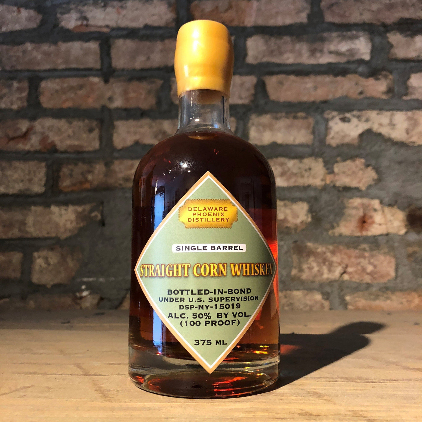 Delaware Phoenix Straight Corn Whiskey Bottled in Bond 375ml [NY STATE ONLY]
