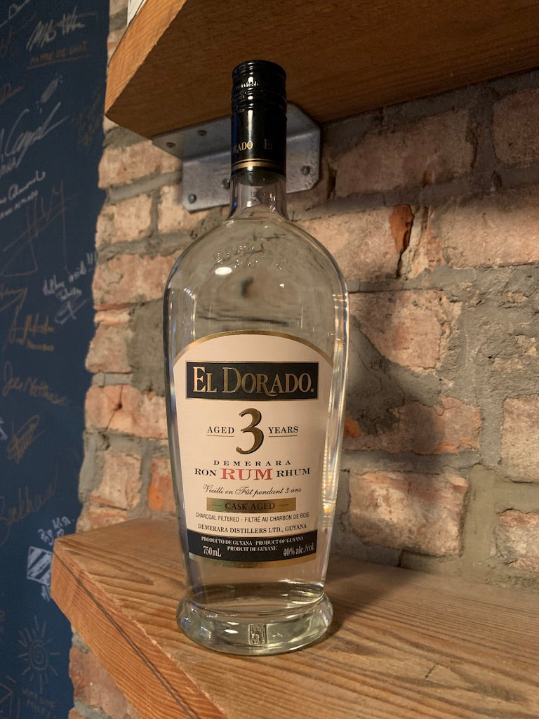El Dorado 3 Year White Rum 750ml [NY STATE ONLY]