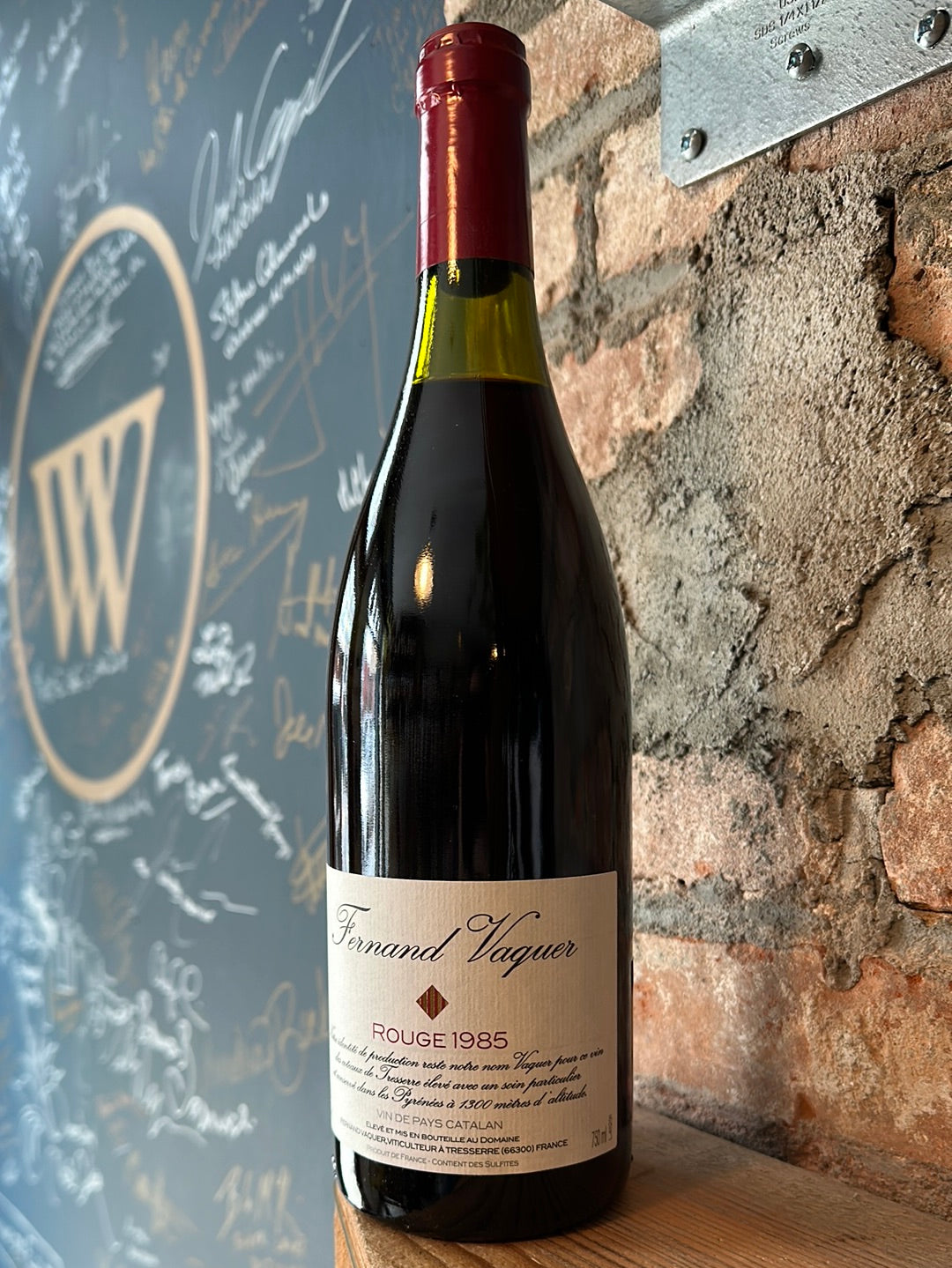 Fernand Vaquer Catalan Rouge 1985