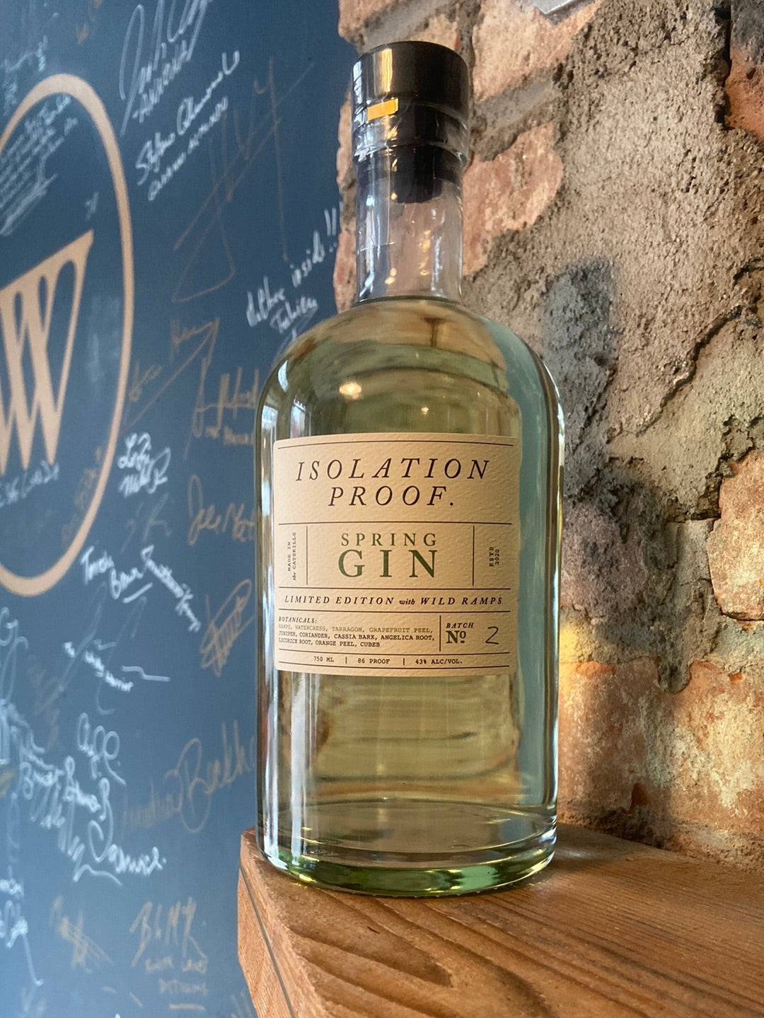Isolation Proof Spring Gin 750ml [NY STATE ONLY]