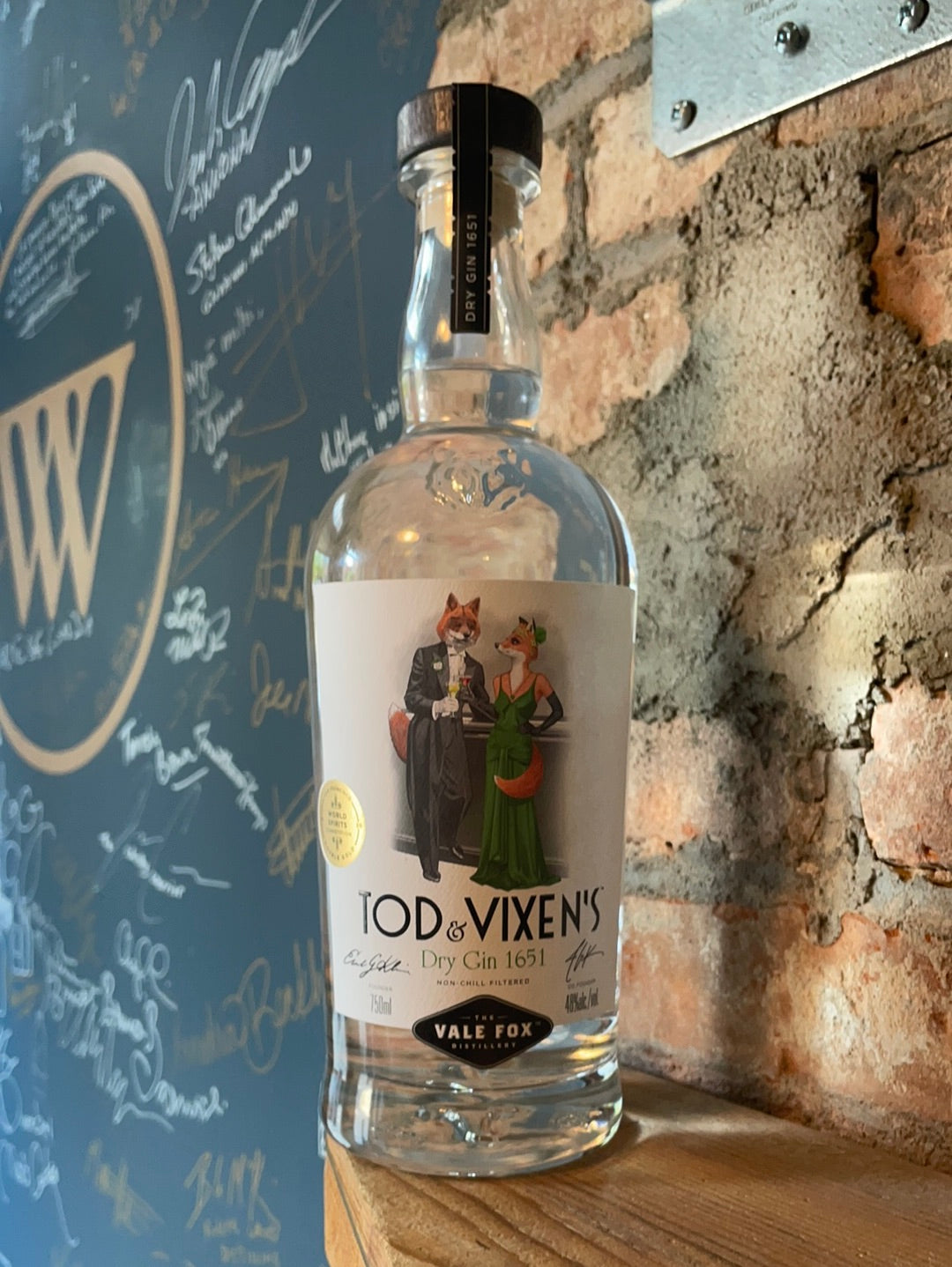 Tod & Vixen Dry Gin 1651 750ml
