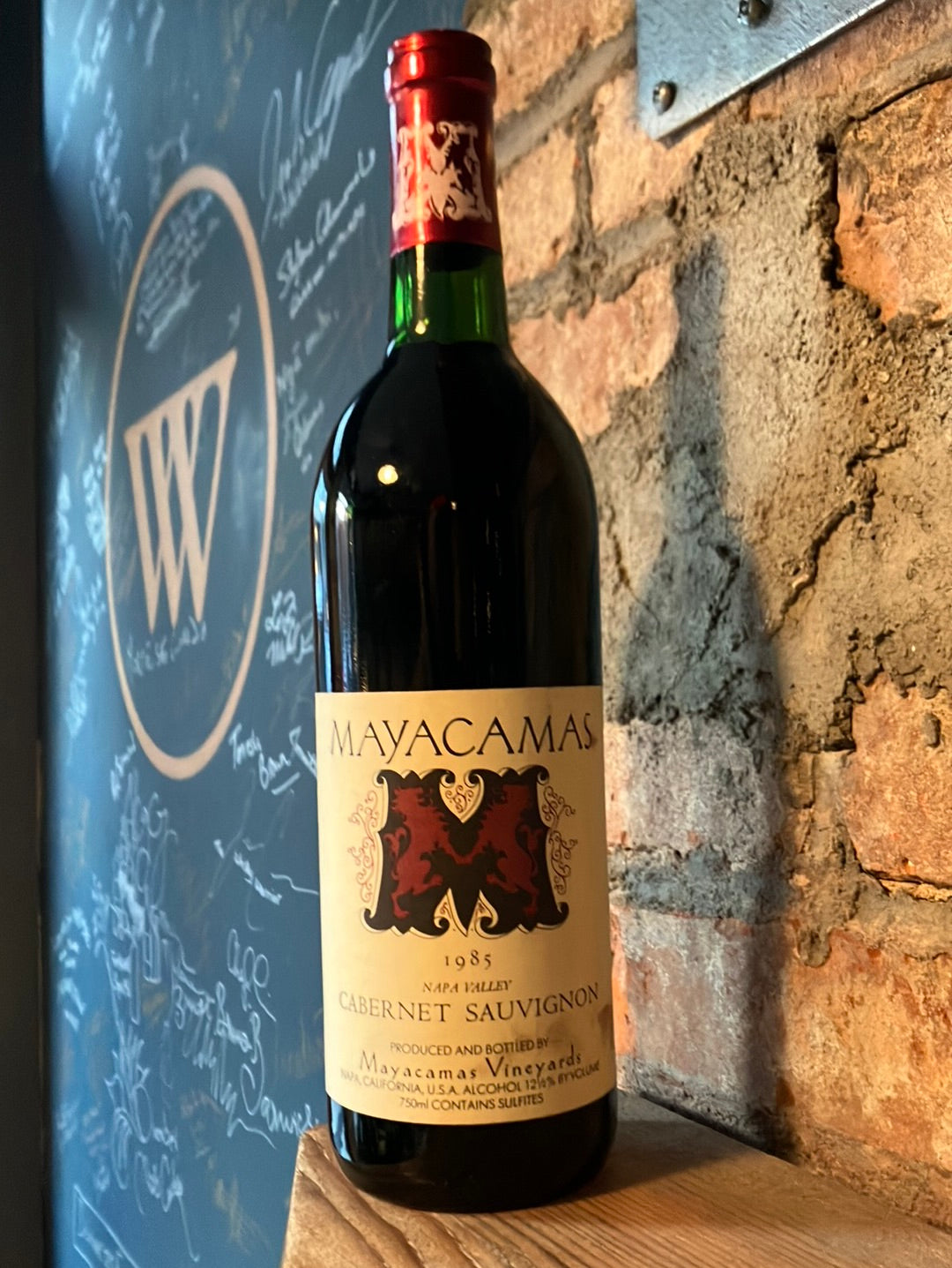 Mayacamas Vineyards Cabernet Sauvignon 1985