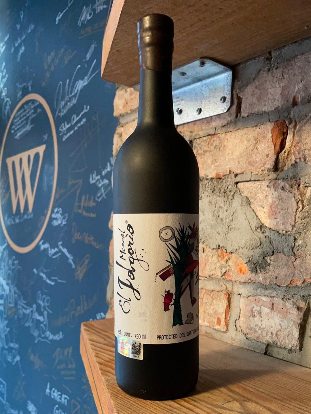 El Jolgorio "Tobasiche" Mezcal Black Bottle 750ml [NY STATE ONLY]
