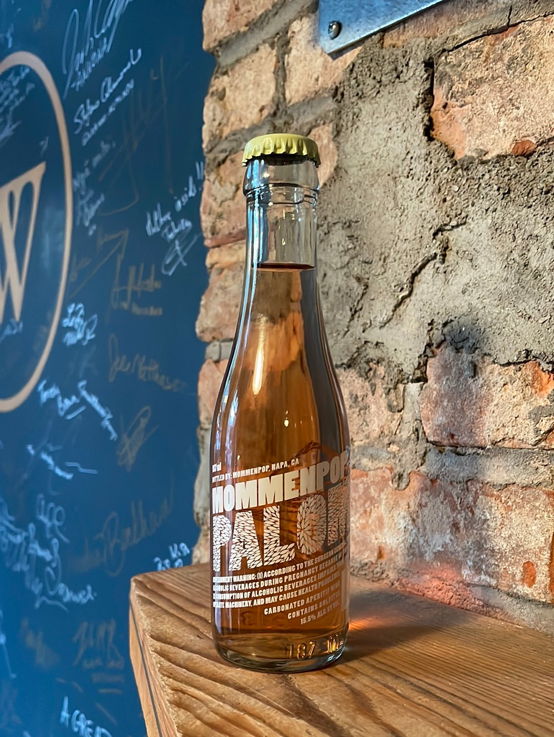 Mommenpop 'Paloma' Carbonated Aperitif Wine [187ml]