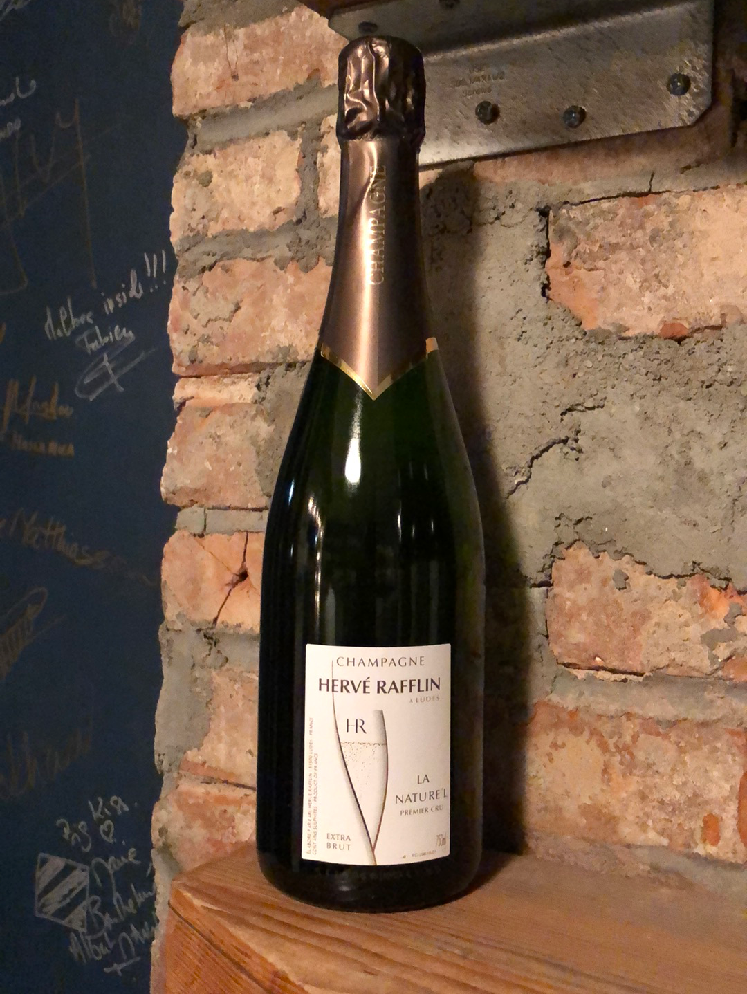 Herve Rafflin Champagne "La Nature’L" 1er Cru Extra Brut NV